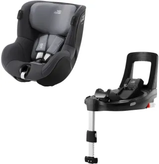 Автокрісло Britax-Romer Dualfix iSense Midnight Grey з платформою Flex Base iSense