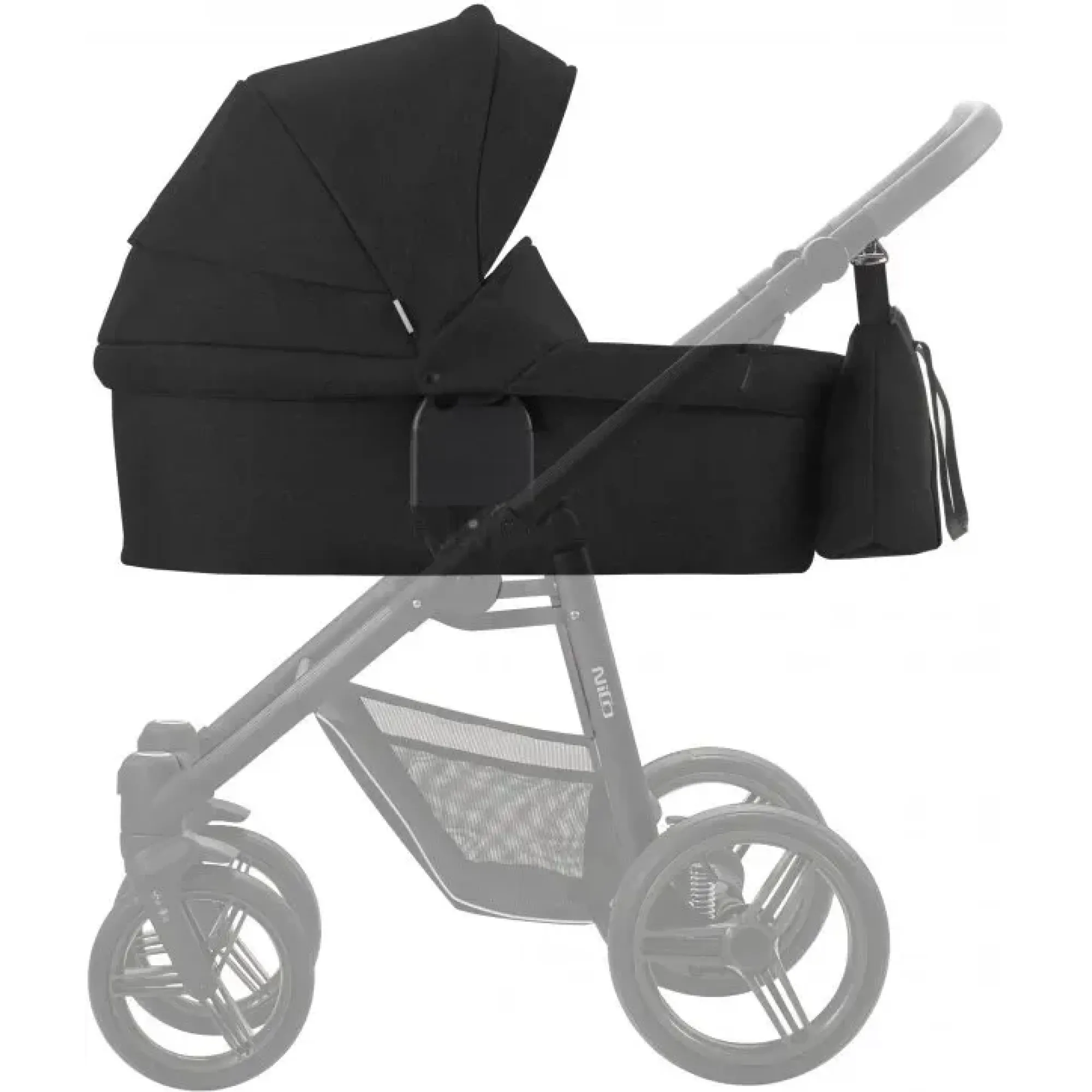 Люлька для коляски Bebetto Nico New 202 Чорний