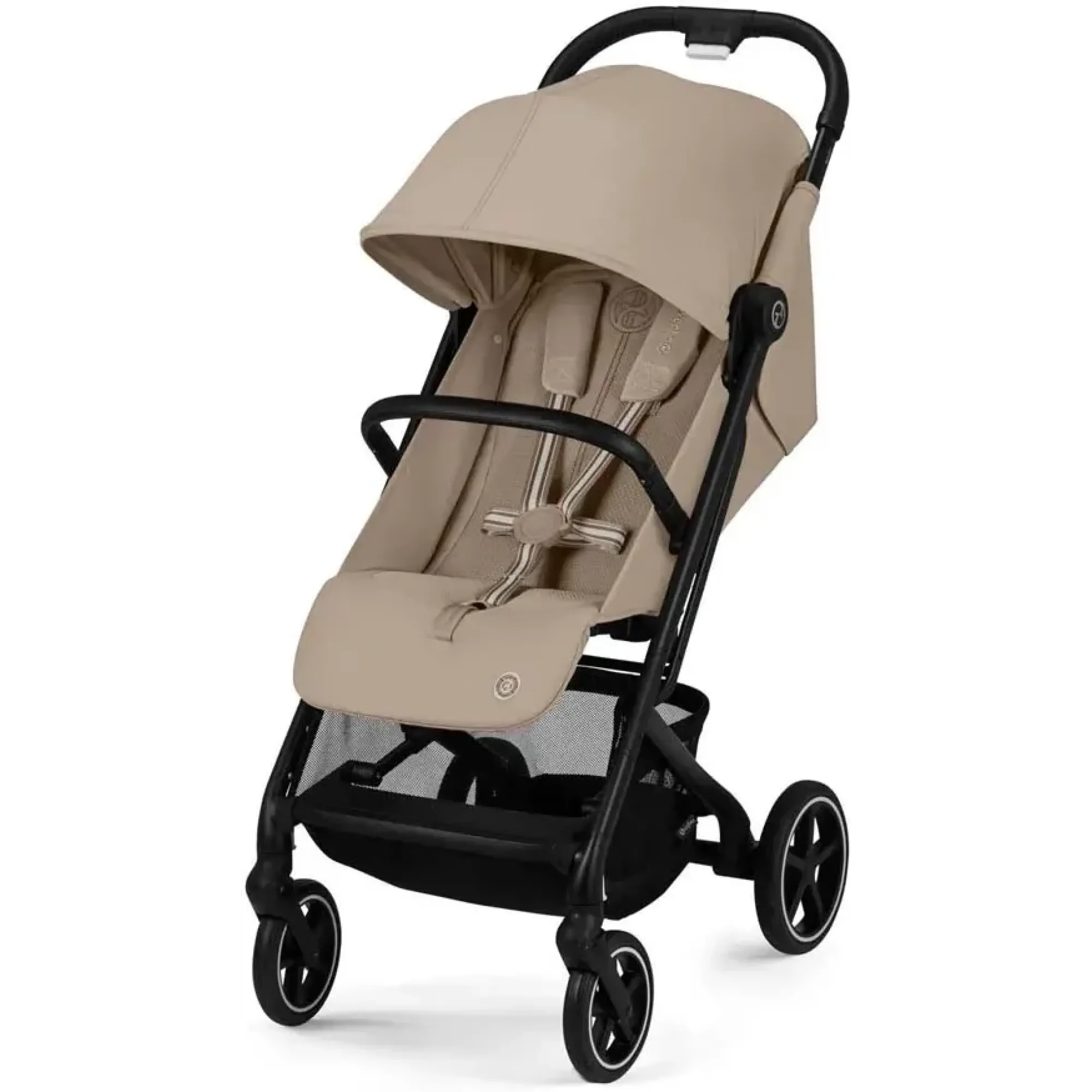 Прогулянкова коляска Cybex Beezy Almond Beige (з бампером)
