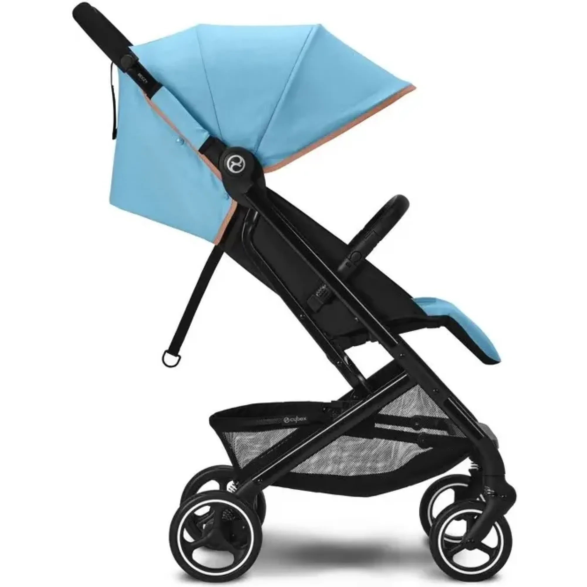 Прогулянкова коляска Cybex Beezy Almond Beige (з бампером)
