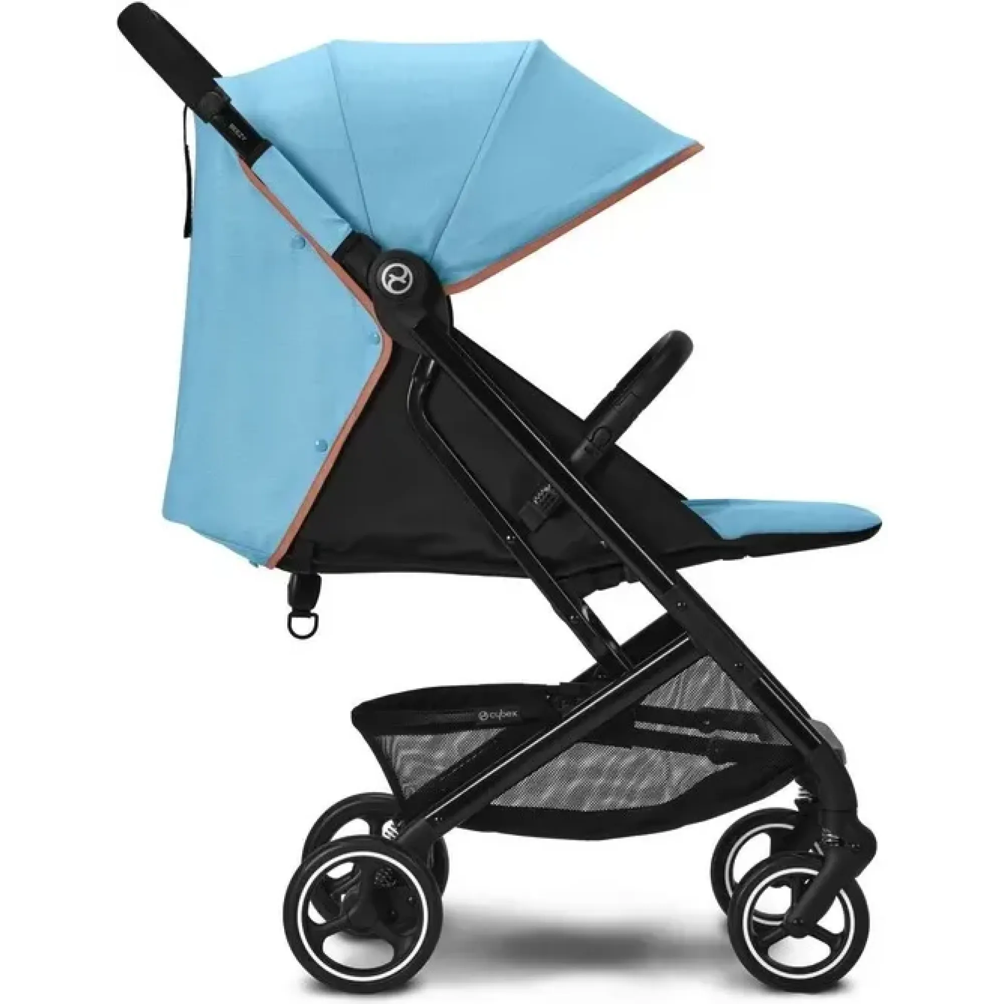 Прогулянкова коляска Cybex Beezy Almond Beige (з бампером)
