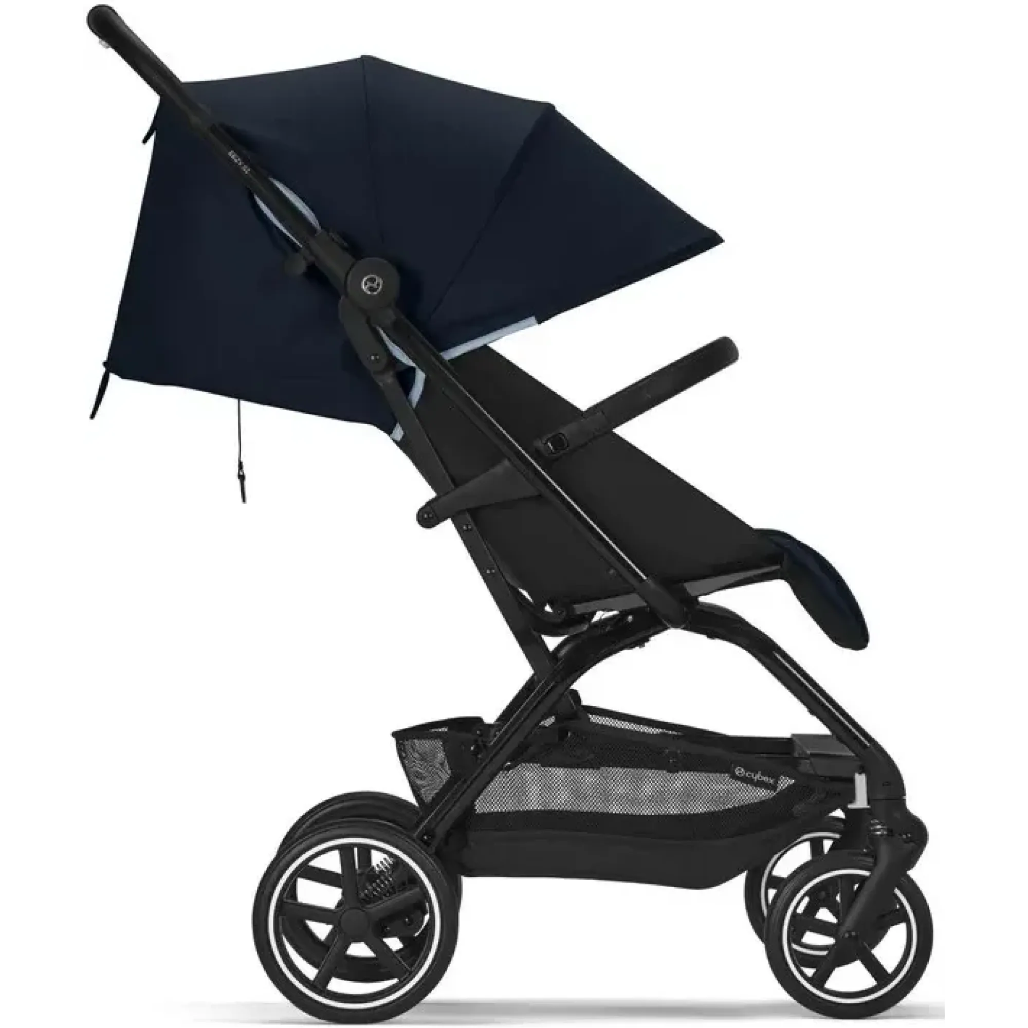 Прогулянкова коляска Cybex Eezy S+2 Ocean Blue (з бампером)