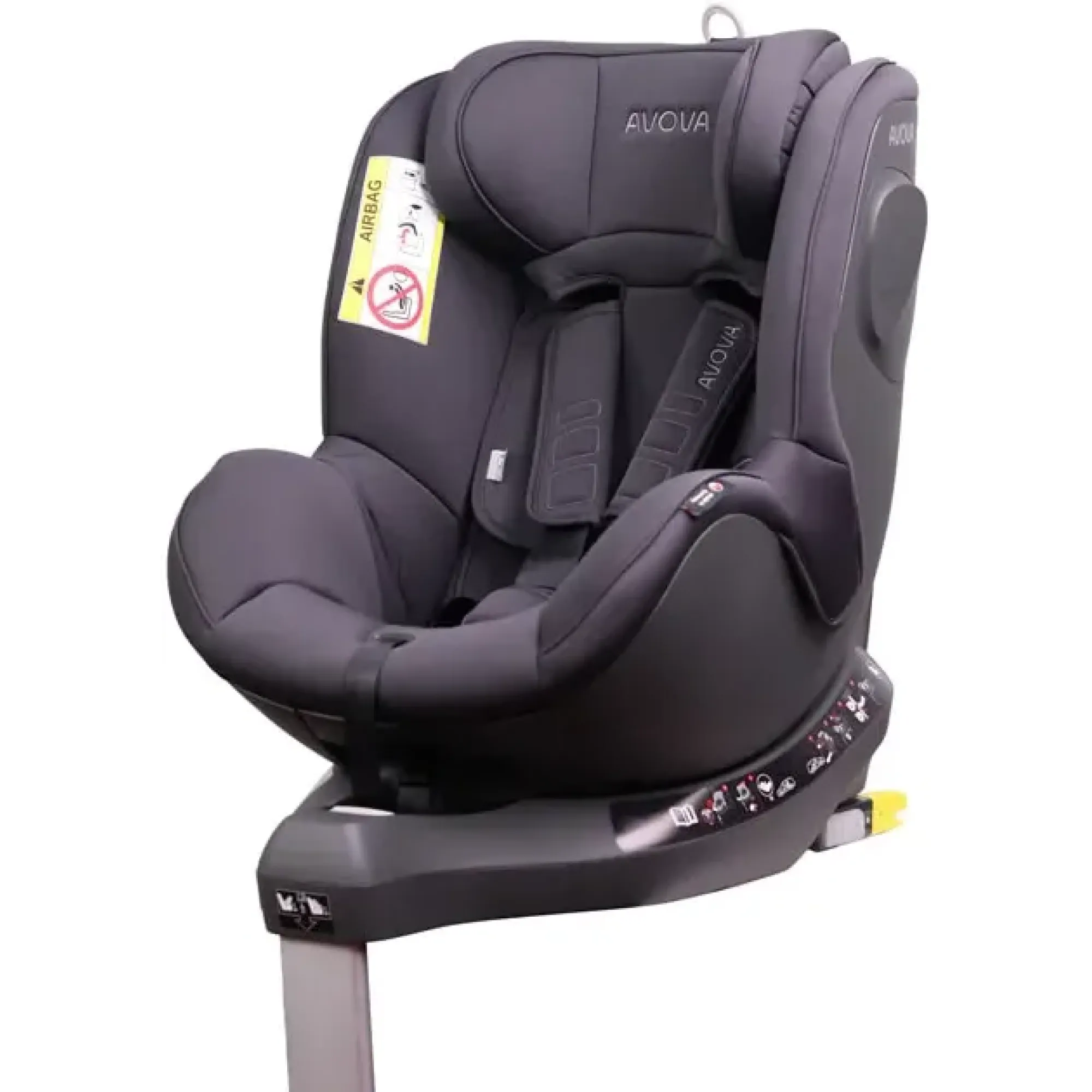 Автокрісло Avova Sperber-Fix i-Size Koala Grey