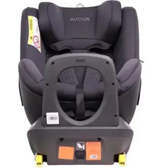 Автокрісло Avova Sperber-Fix i-Size Koala Grey