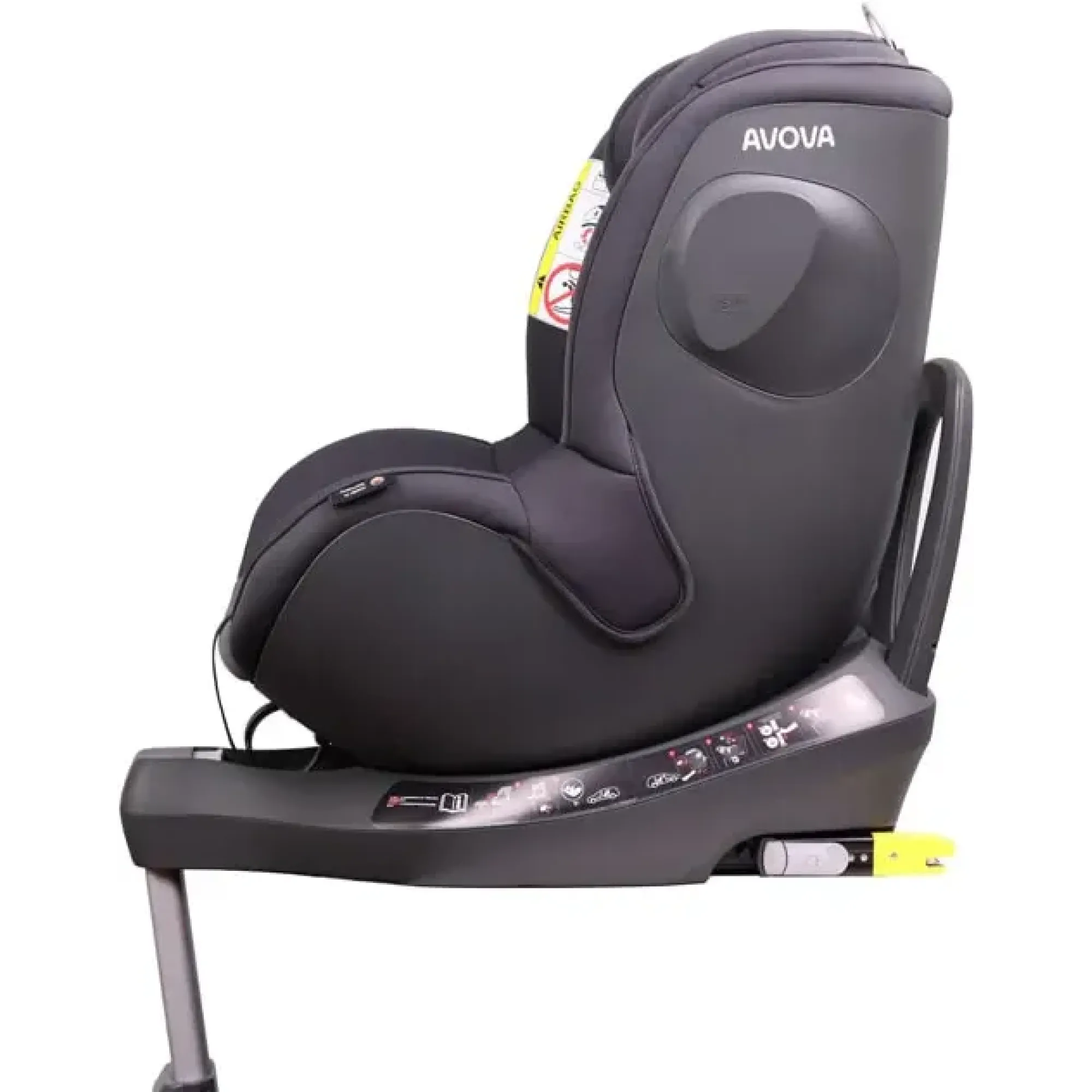 Автокрісло Avova Sperber-Fix i-Size Koala Grey