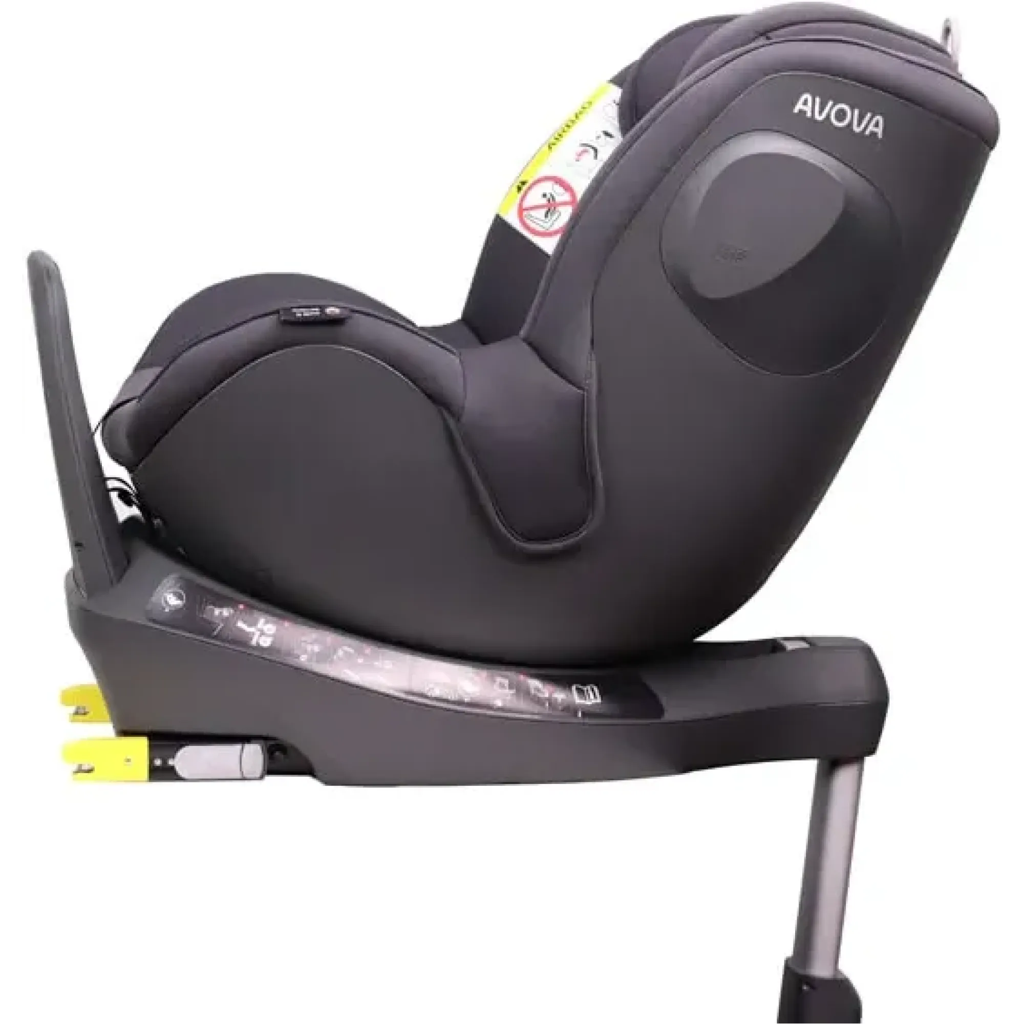 Автокрісло Avova Sperber-Fix i-Size Koala Grey