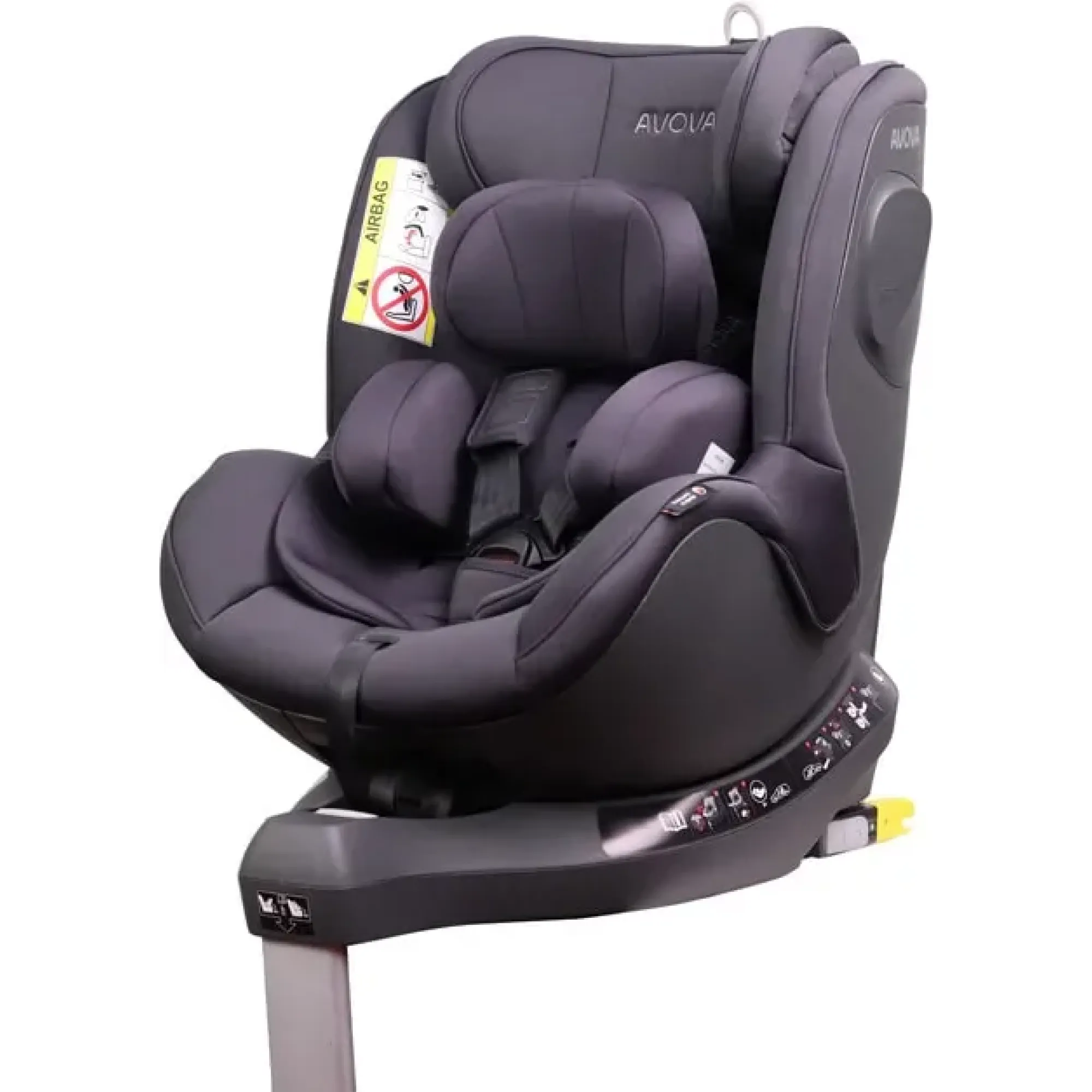 Автокрісло Avova Sperber-Fix i-Size Koala Grey