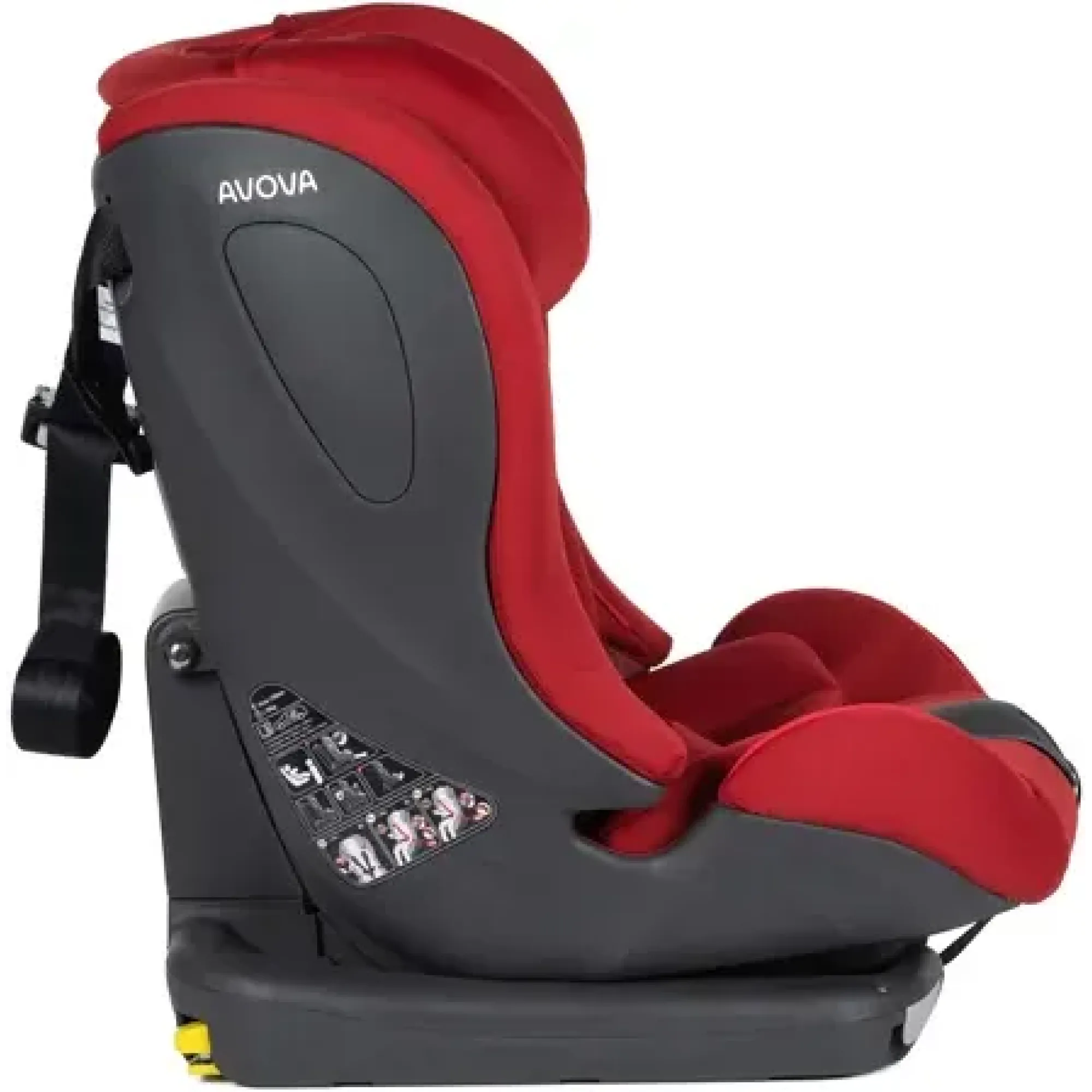 Автокрісло Avova Sperling-Fix i-Size Maple Red