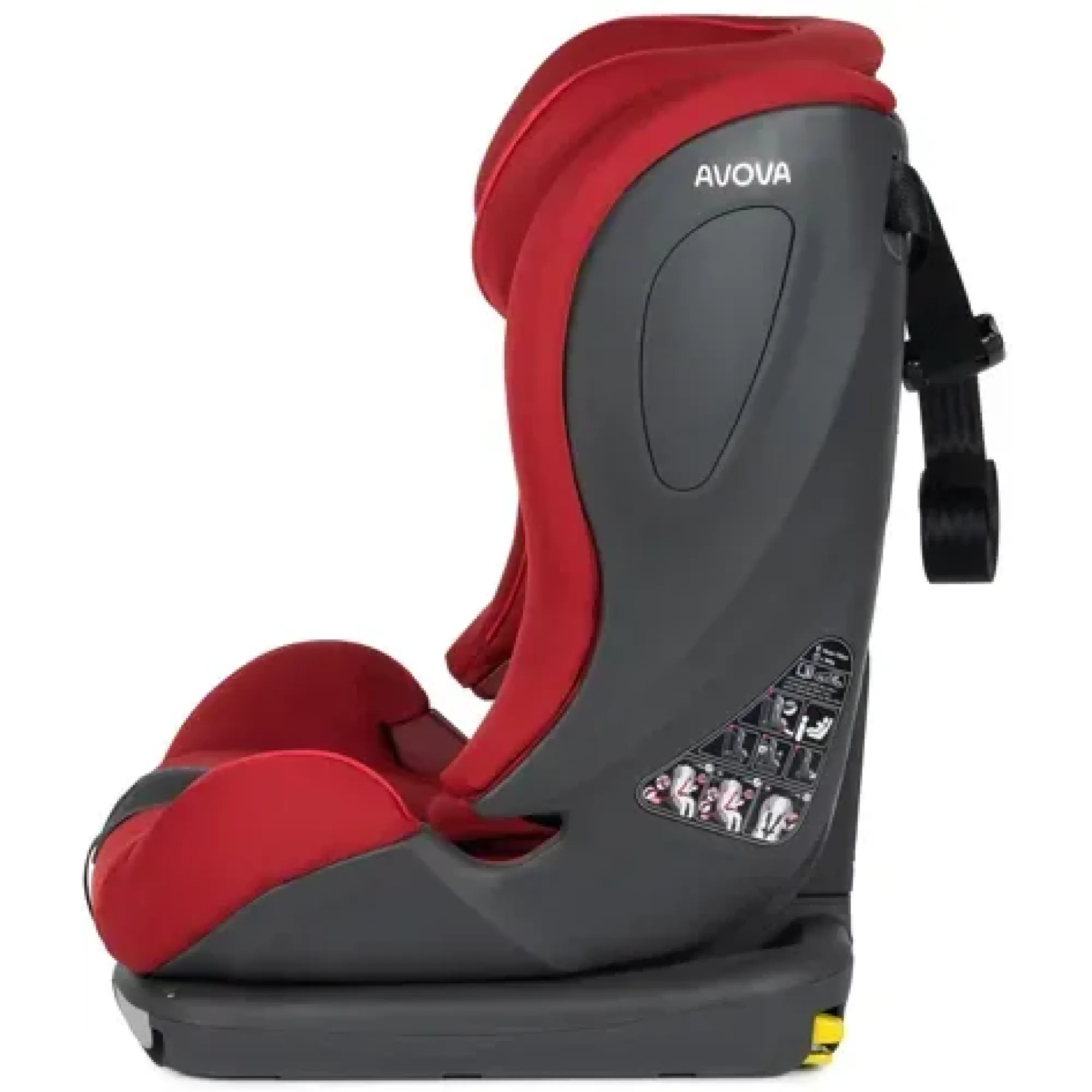 Автокрісло Avova Sperling-Fix i-Size Maple Red