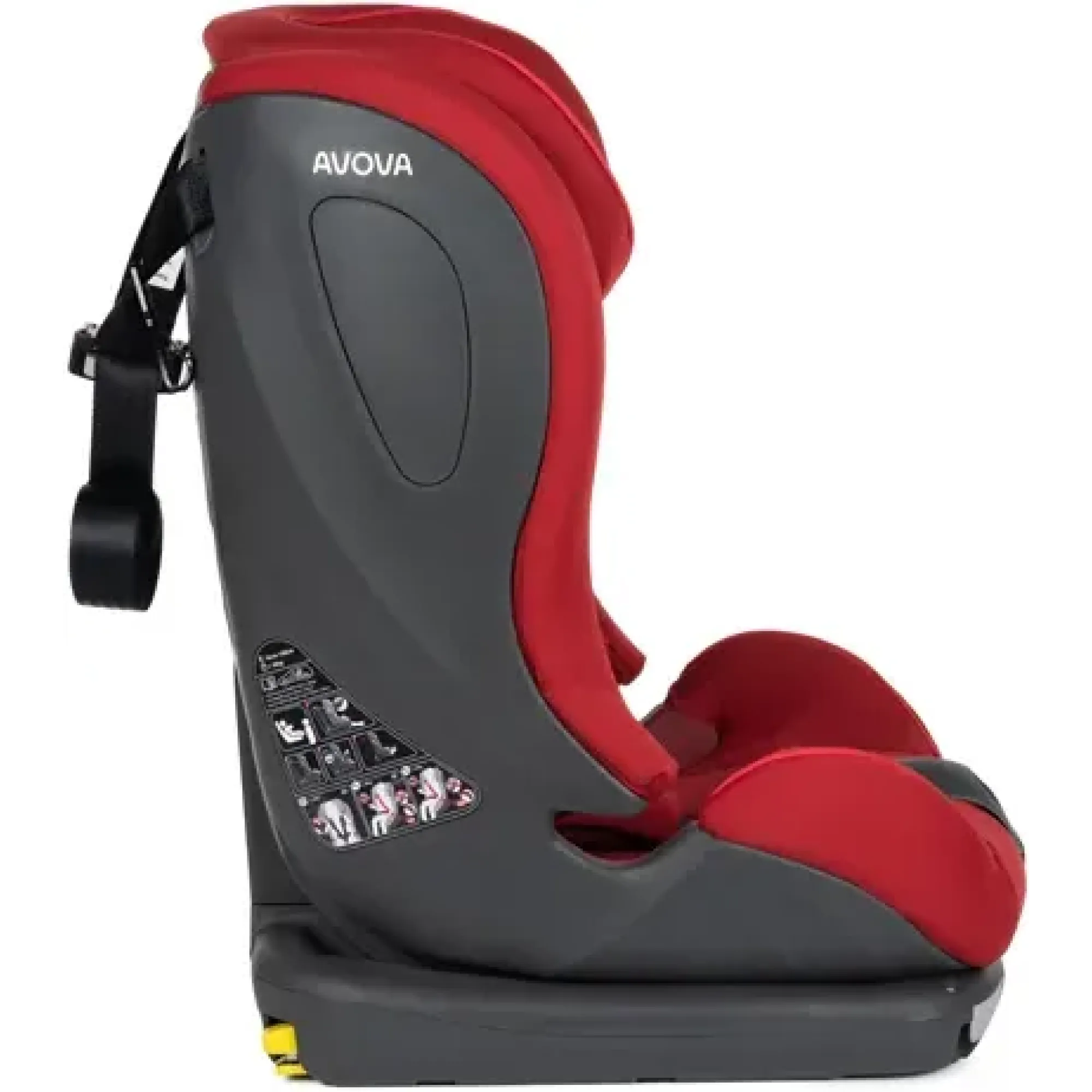Автокрісло Avova Sperling-Fix i-Size Maple Red