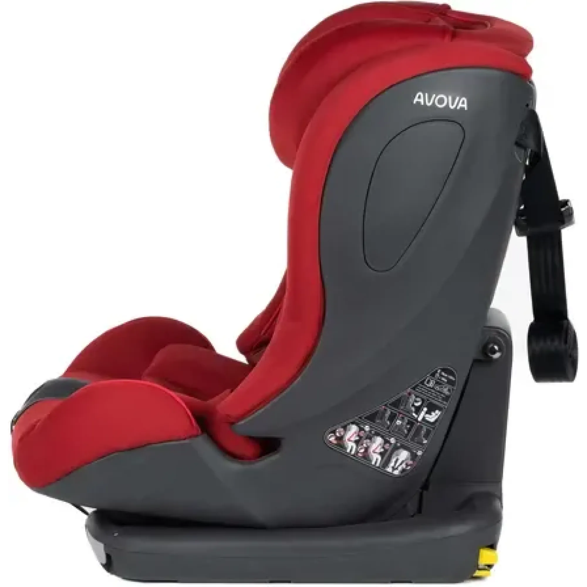 Автокрісло Avova Sperling-Fix i-Size Maple Red