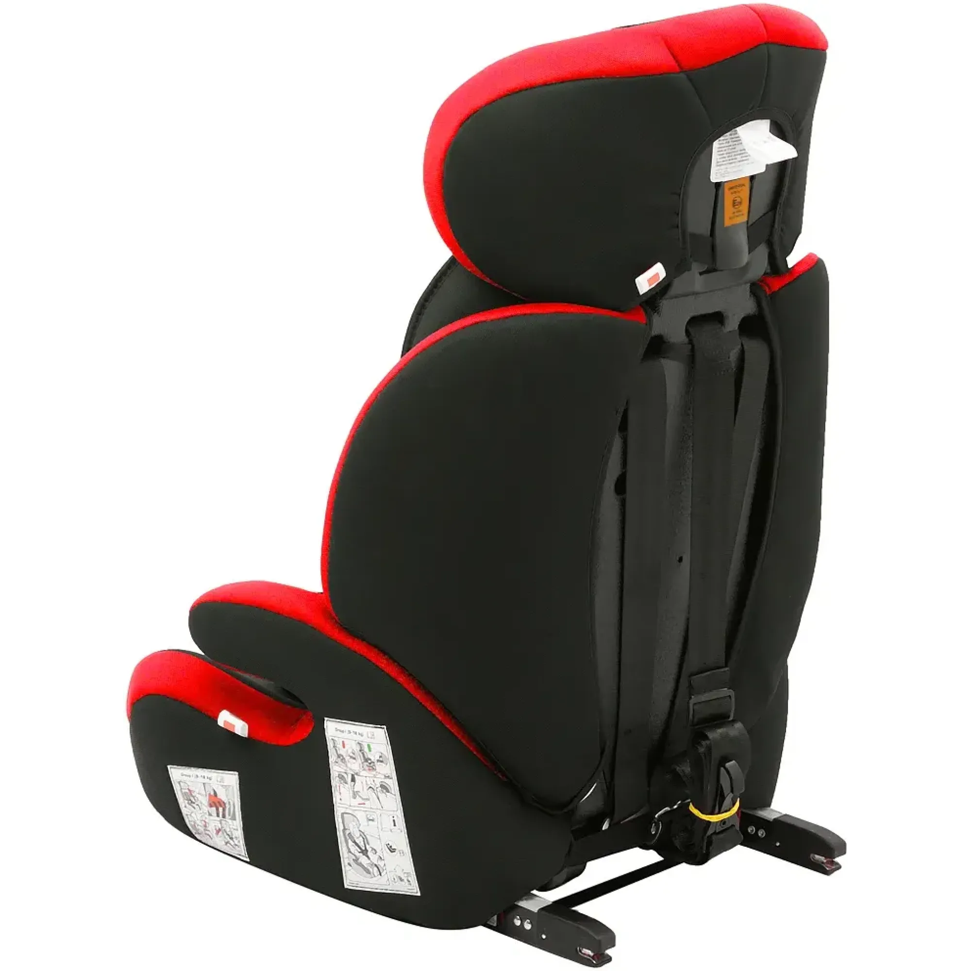 Автокресло Bair Beta Iso-fix DBI2426 Черный / Красный