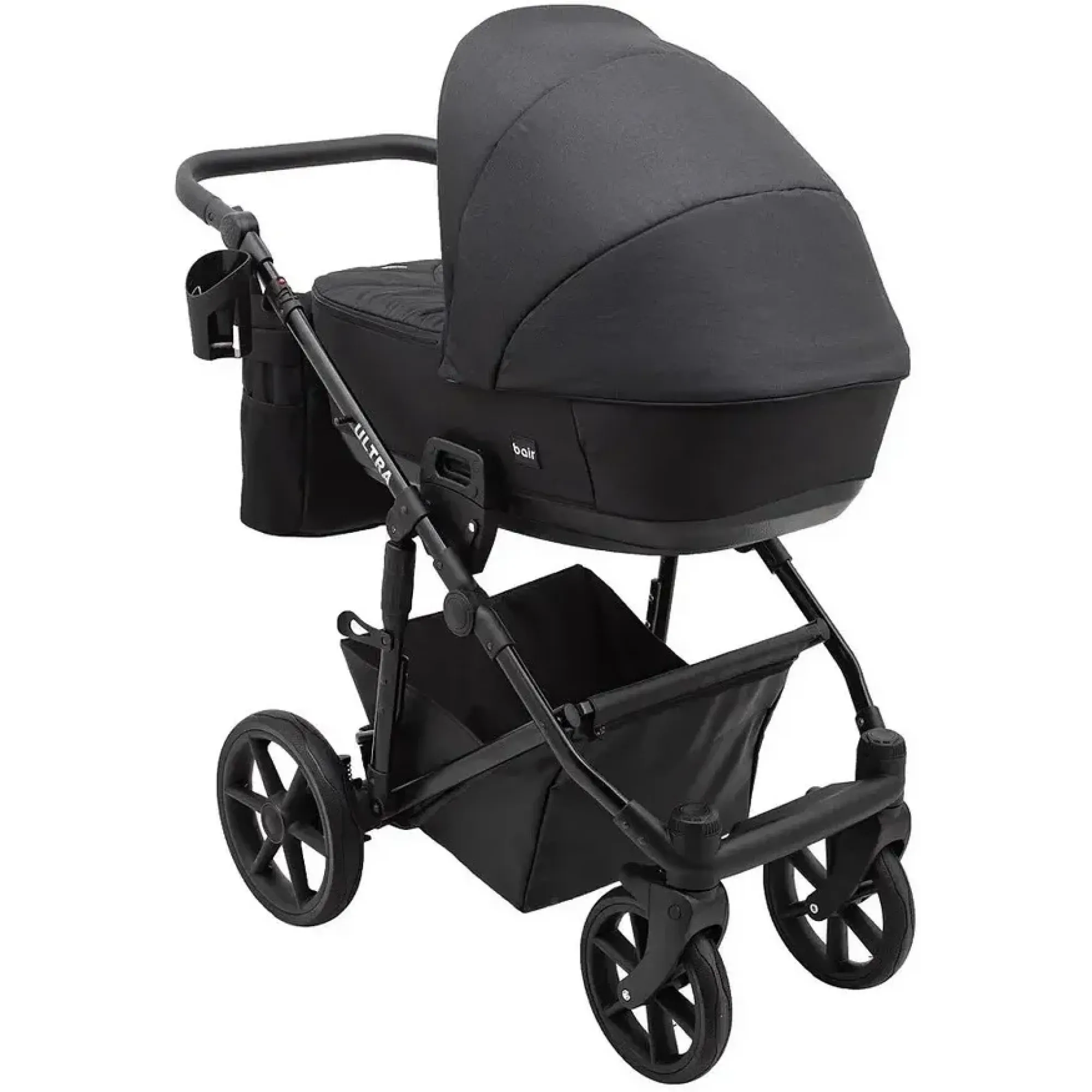 Коляска 2в1 Bair Ultra Soft U-452 Чорний