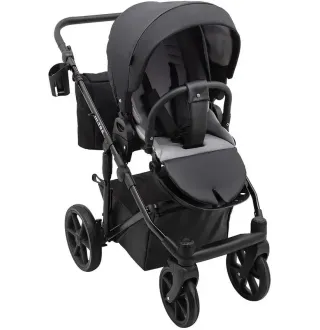 Коляска 2в1 Bair Ultra Soft U-452 Чорний