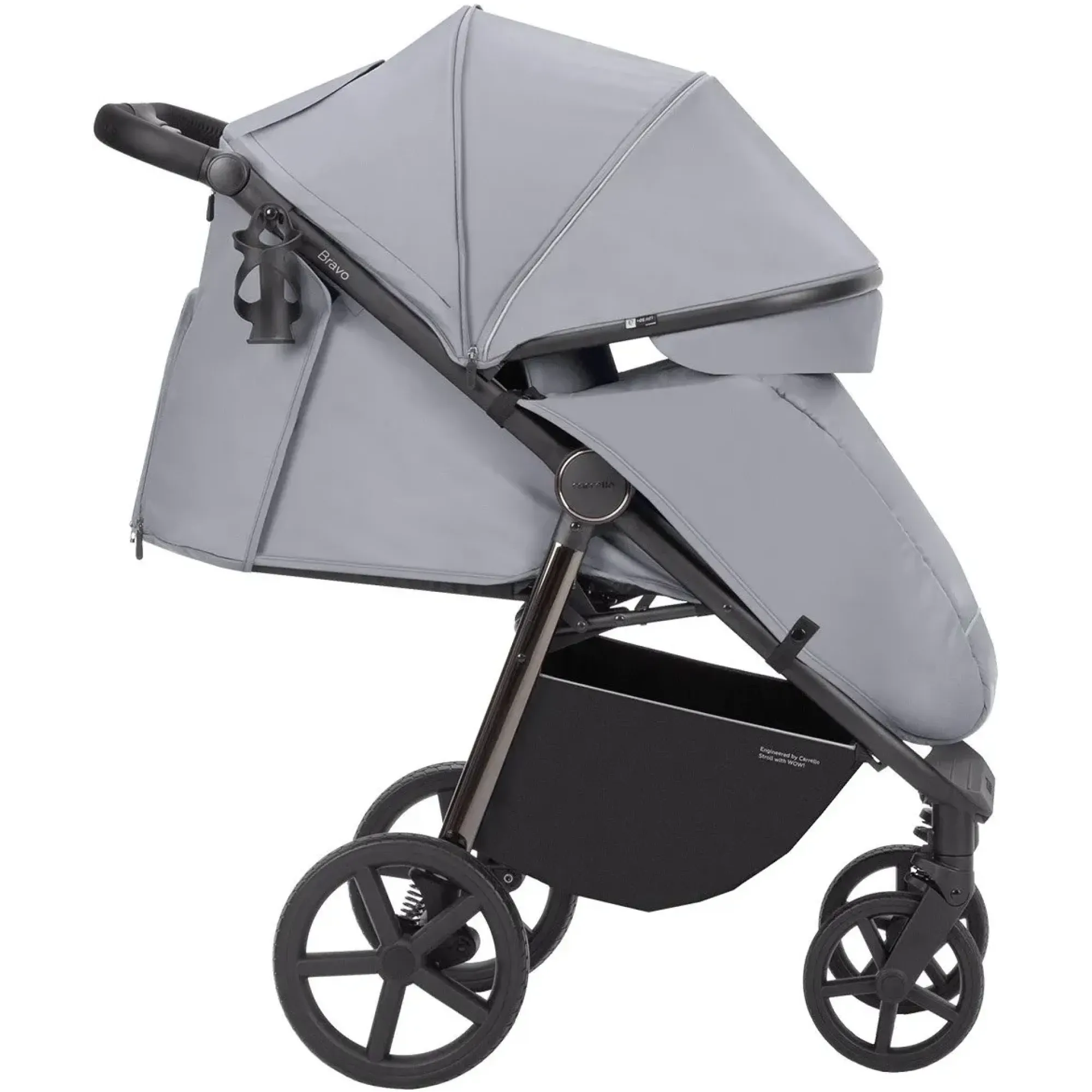 Прогулянкова коляска Carrello Bravo Plus 2023 CRL-5515 Mist Grey
