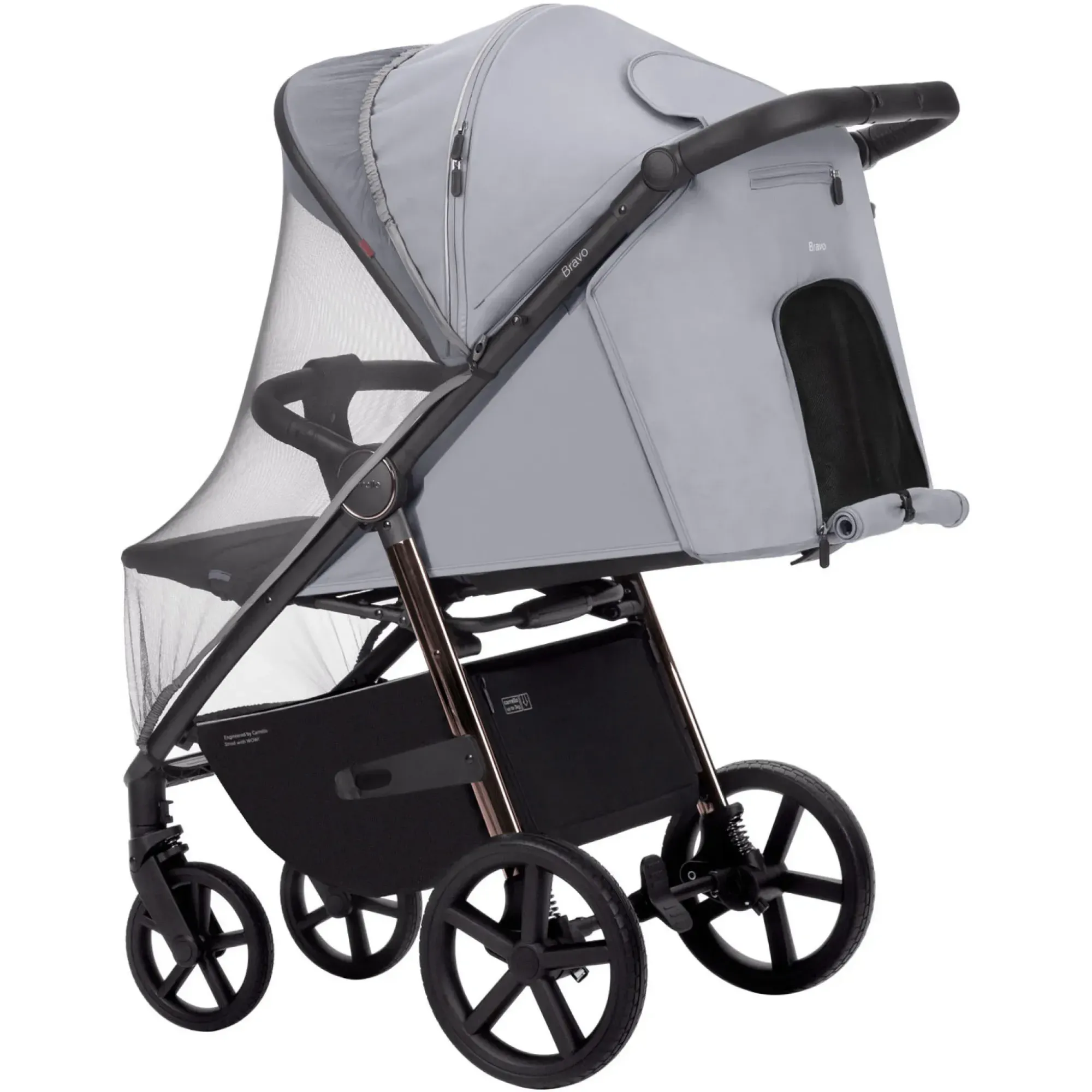 Прогулянкова коляска Carrello Bravo Plus 2023 CRL-5515 Mist Grey
