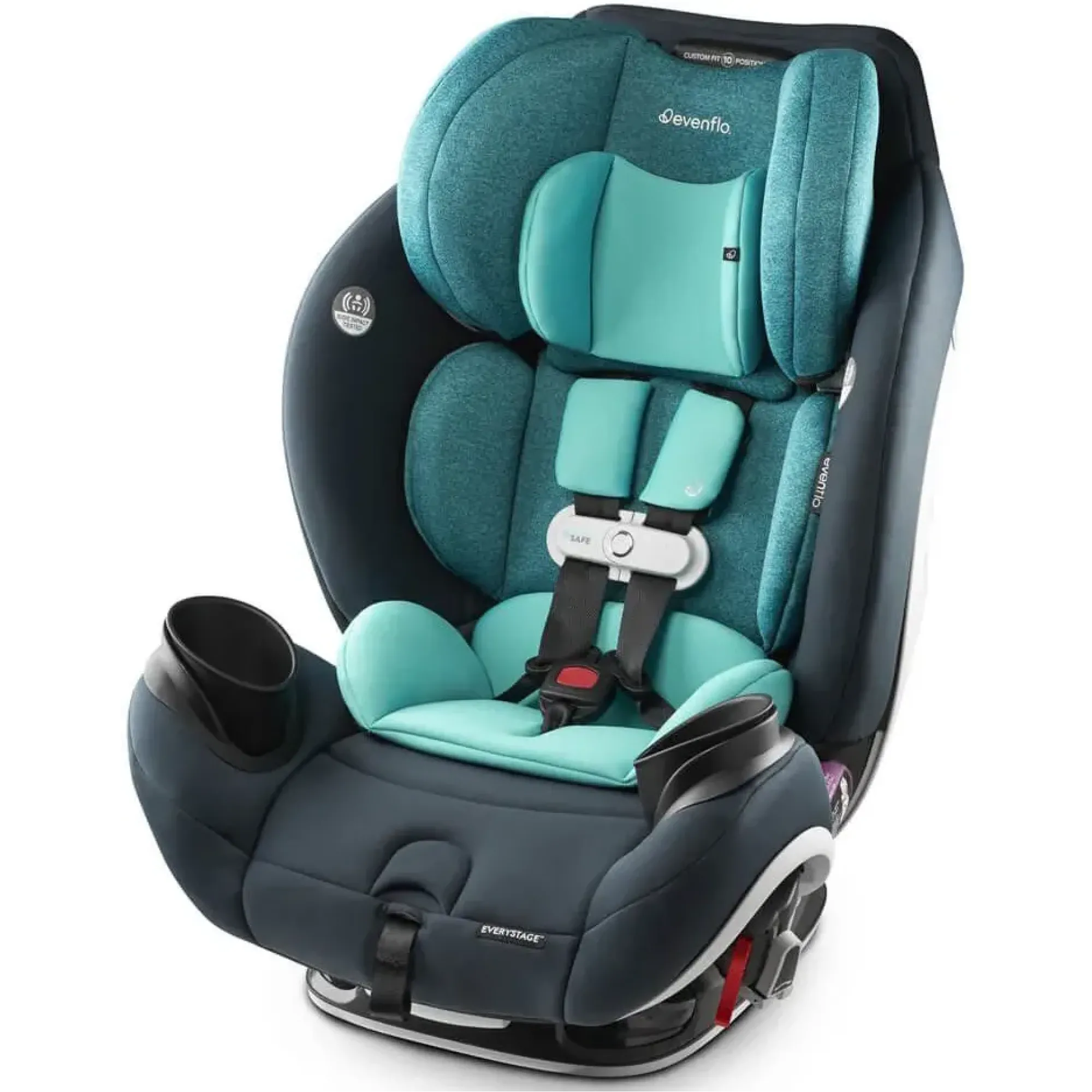 Автокрісло Evenflo Gold EveryStage DLX Saphire з системою SensorSafe та автодотягуванням ременів