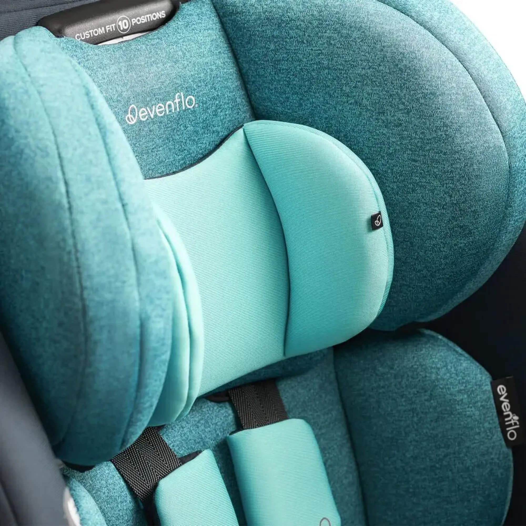 Автокрісло Evenflo Gold EveryStage DLX Saphire з системою SensorSafe та автодотягуванням ременів