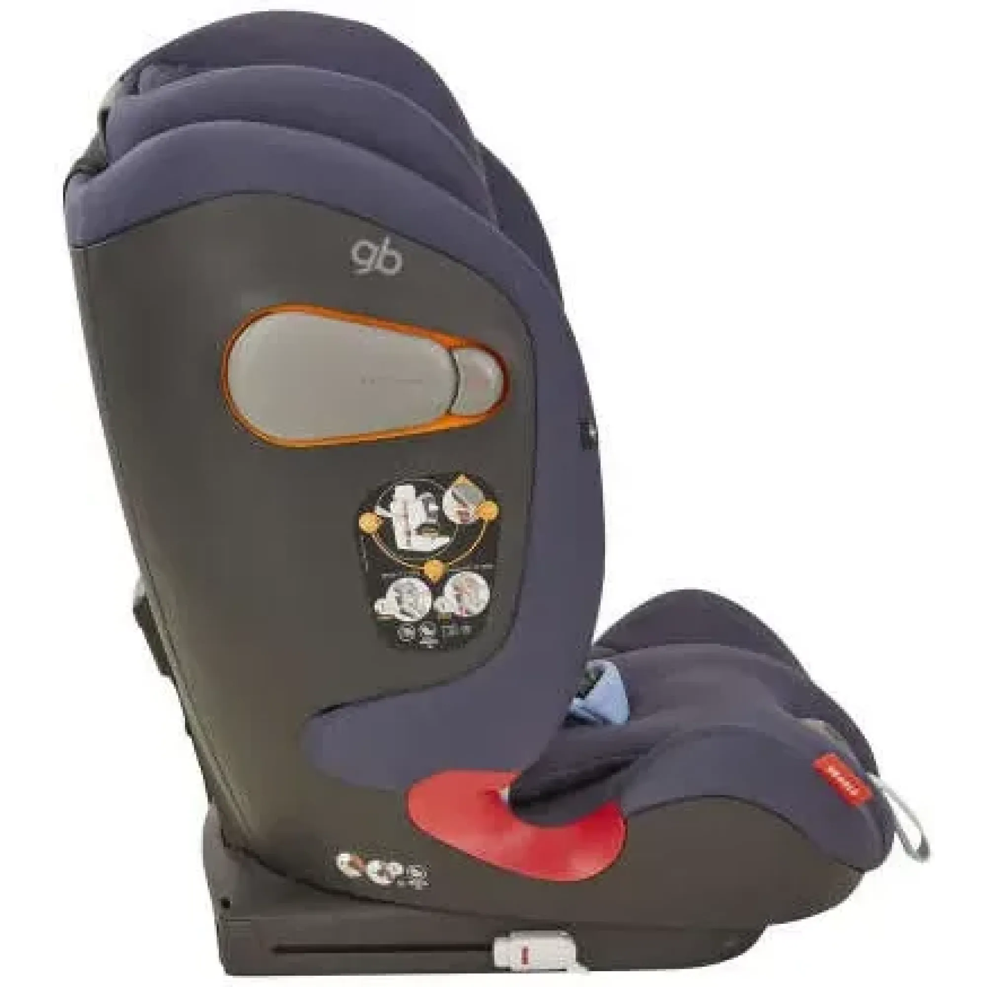 Автокресло GB Everna-Fix Velvet Black