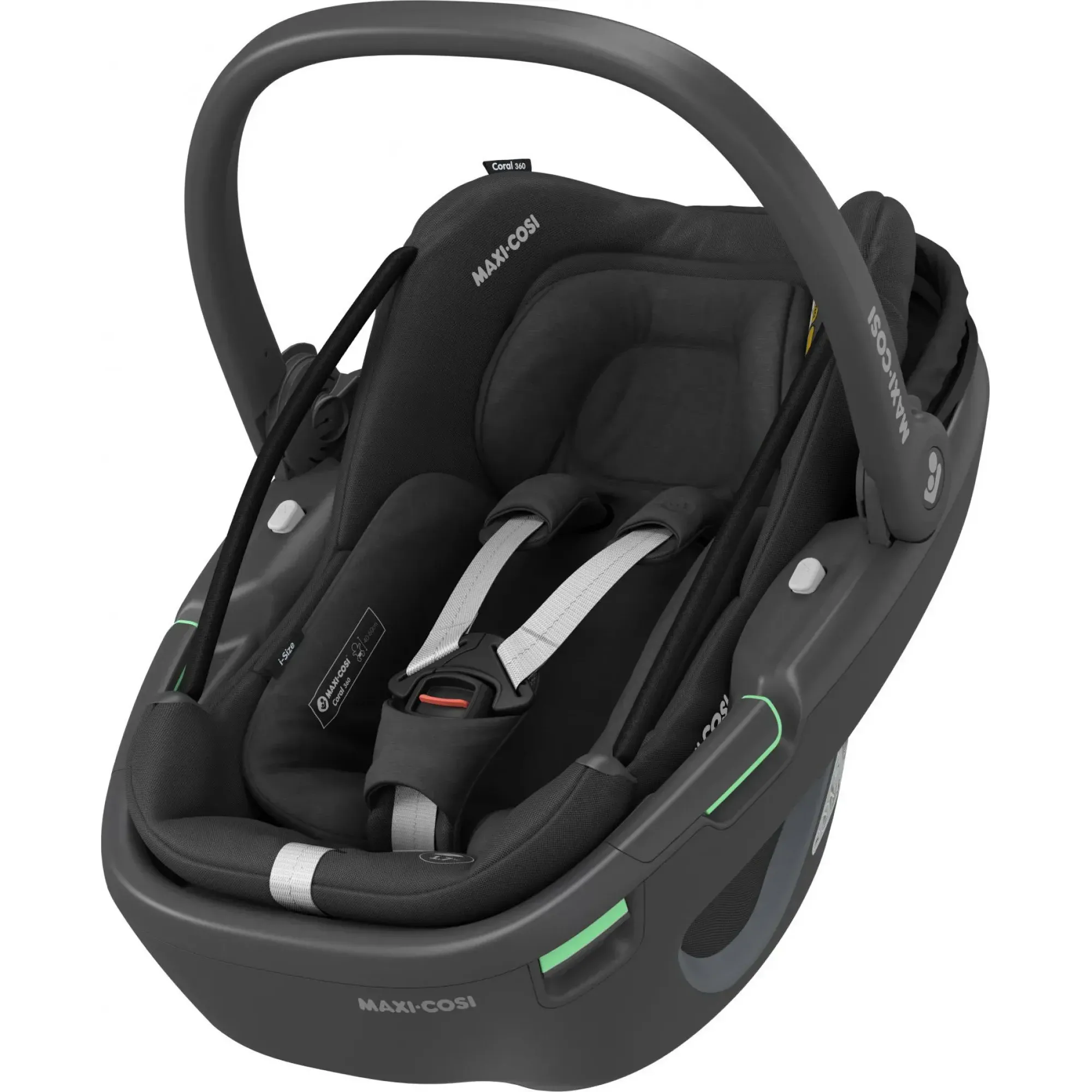Автокрісло Maxi-Cosi Coral 360 Essential Black (Black Shell)