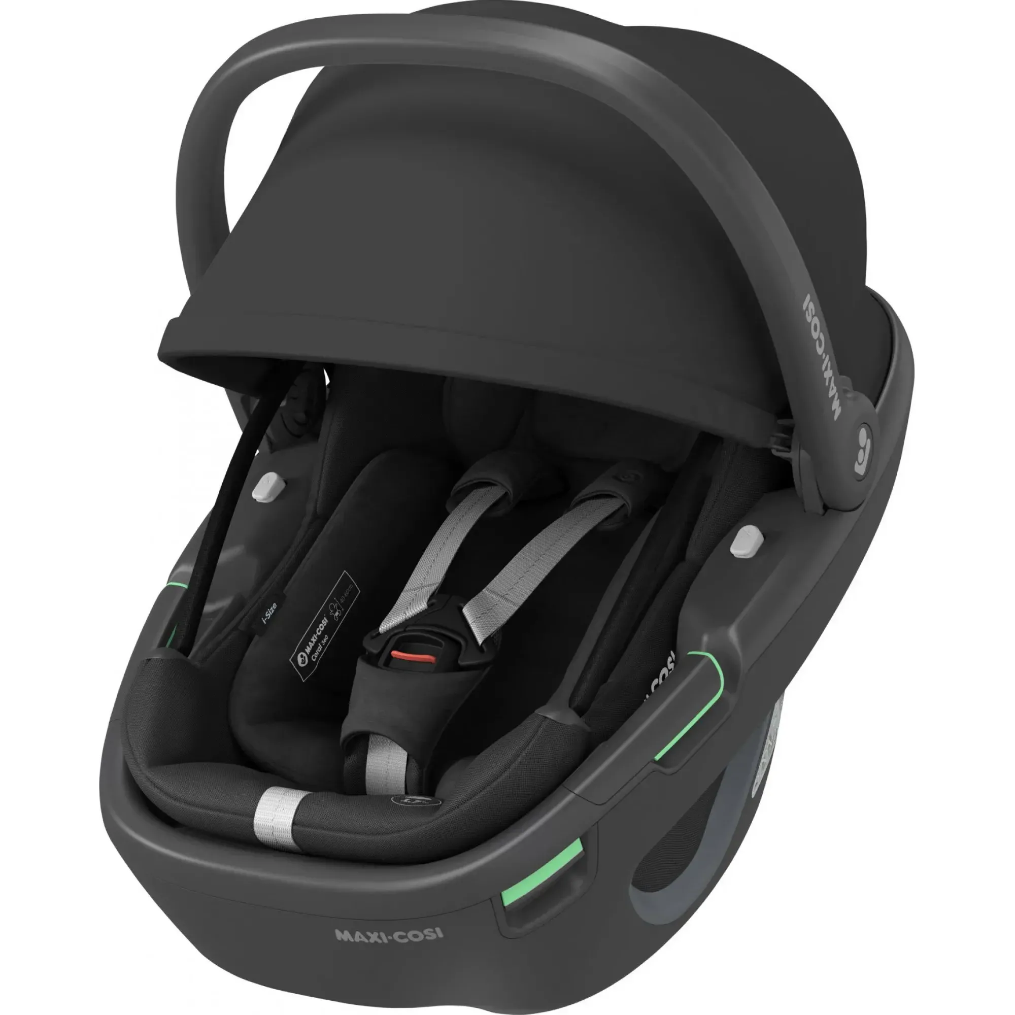 Автокрісло Maxi-Cosi Coral 360 Essential Black (Black Shell)