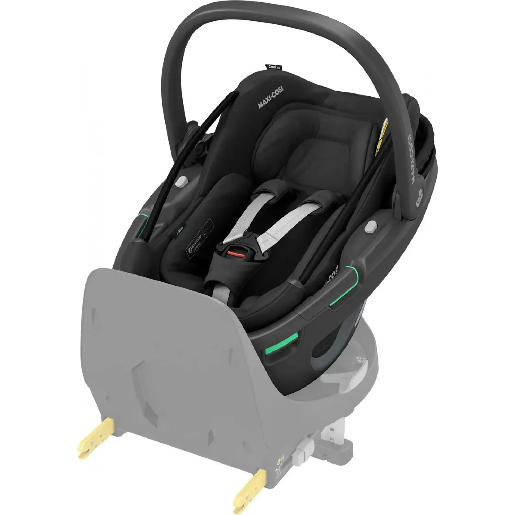 Автокрісло Maxi-Cosi Coral 360 Essential Black (Black Shell)