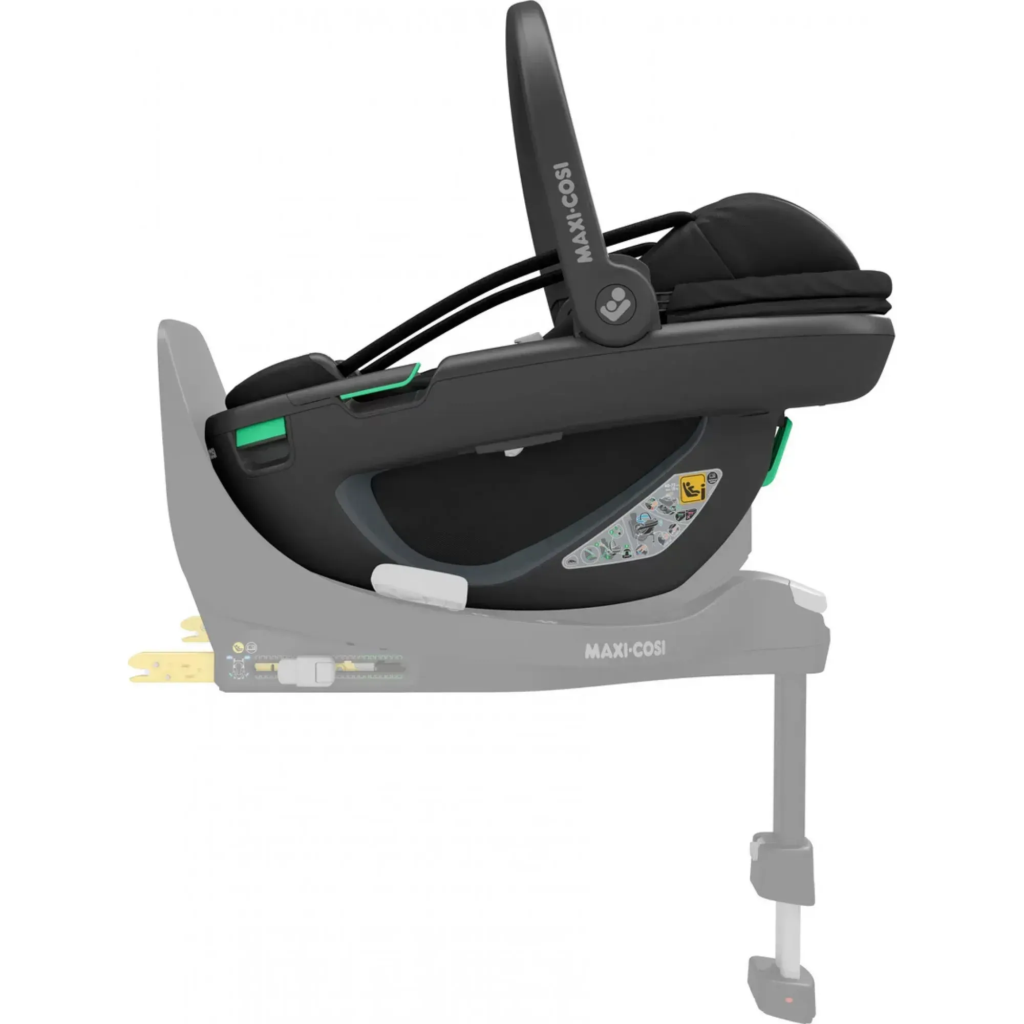 Автокрісло Maxi-Cosi Coral 360 Essential Black (Black Shell)