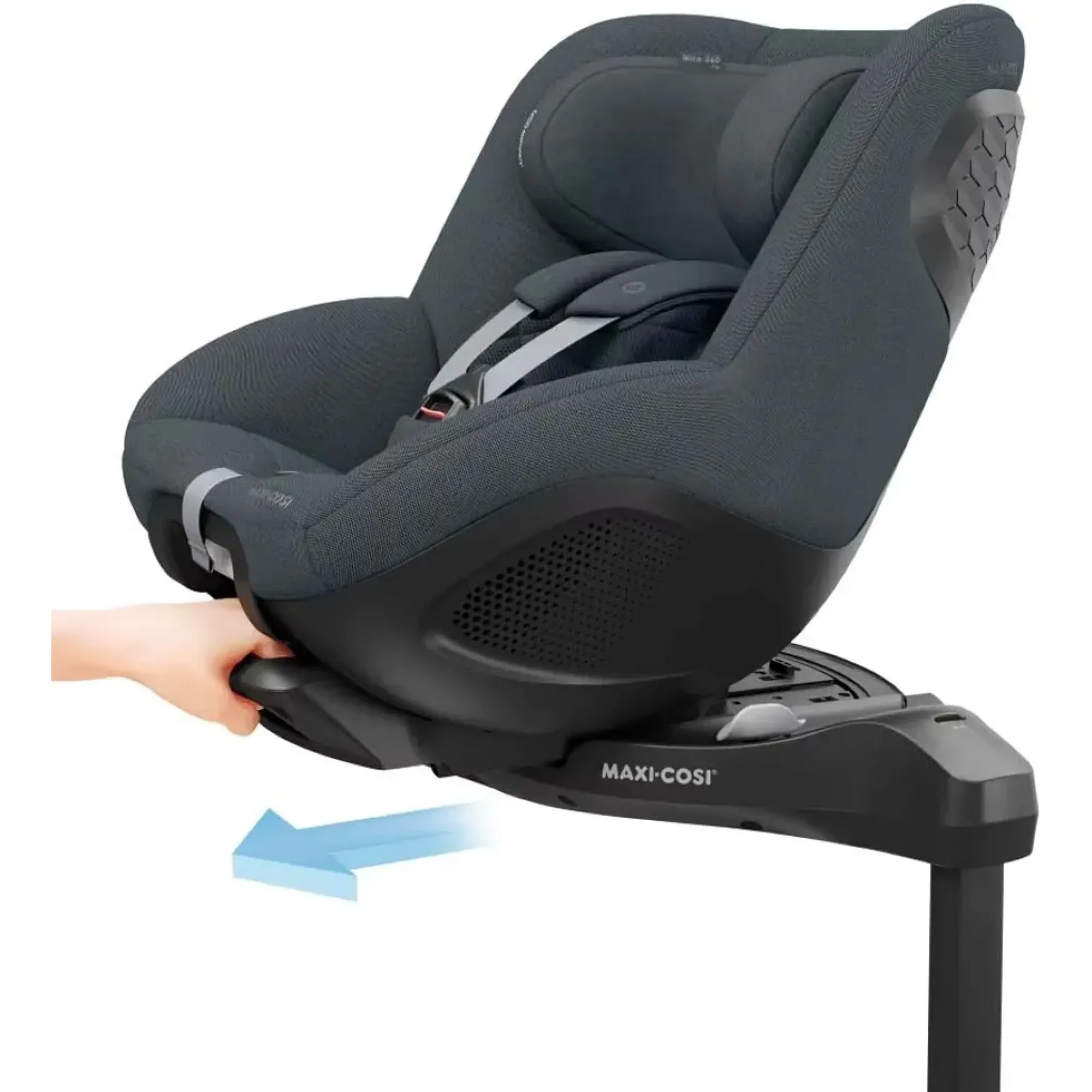 Автокрісло Maxi-Cosi Mica 360 Pro i-Size Authentic Graphite