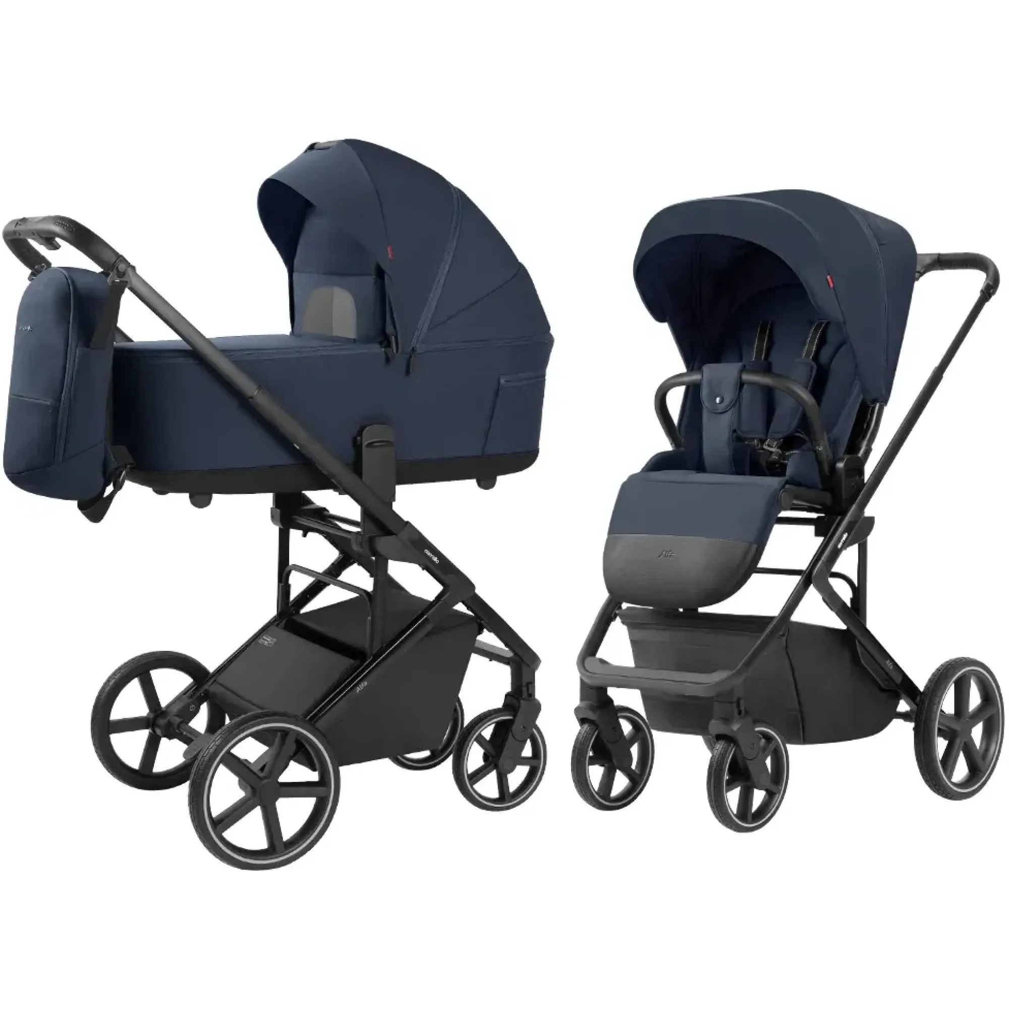 Коляска 2в1 Carrello Alfa CRL-6522 Denim Blue
