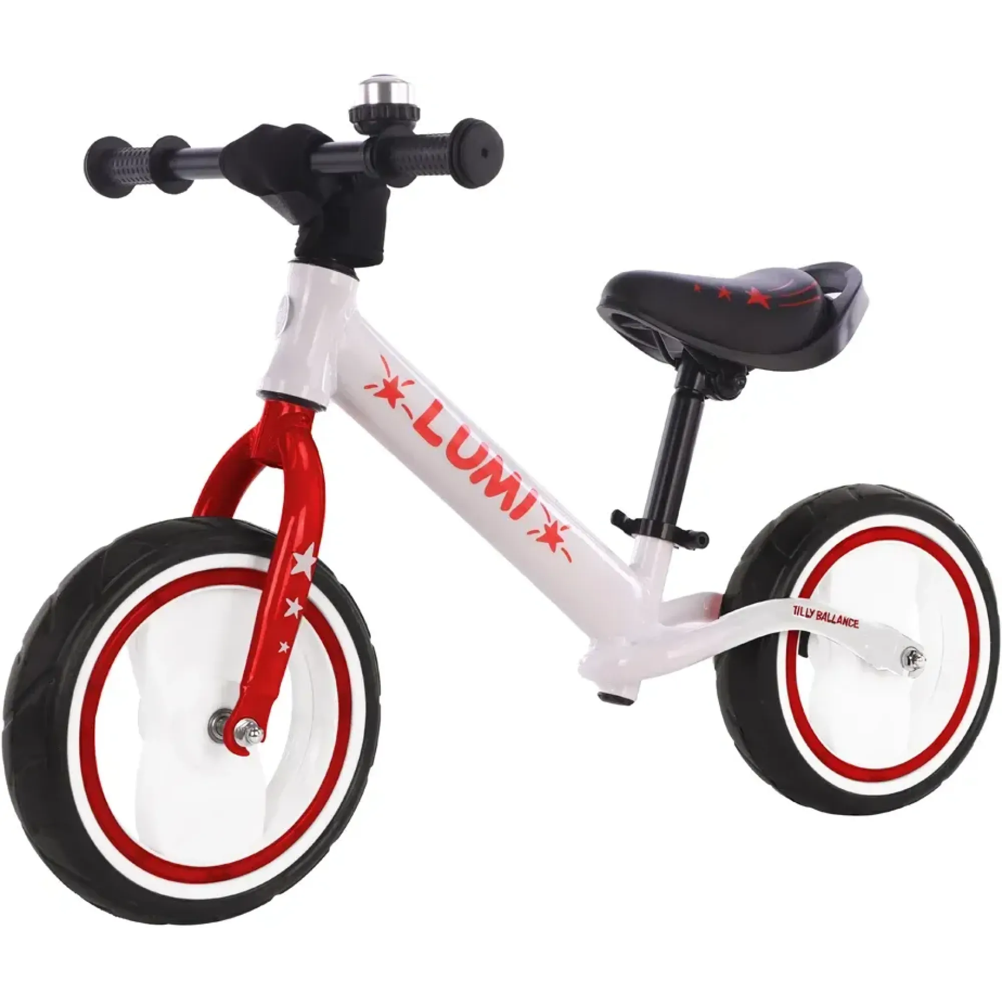 Біговел BALANCE TILLY 12" Lumi T-212521 White /1/