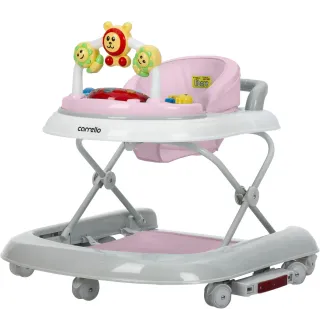 Ходунки CARRELLO Libero CRL-9602/3 Pink 3 в 1 (ходунки, гойдалка, каталка) /1/ MOQ
