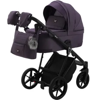 Коляска 2 в 1 Adamex Gallo Thermo GA-8 plum perfect