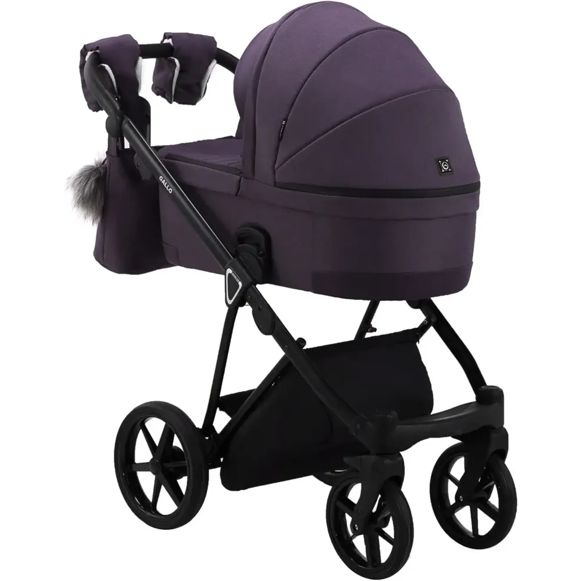 Коляска 2 в 1 Adamex Gallo Thermo GA-8 plum perfect