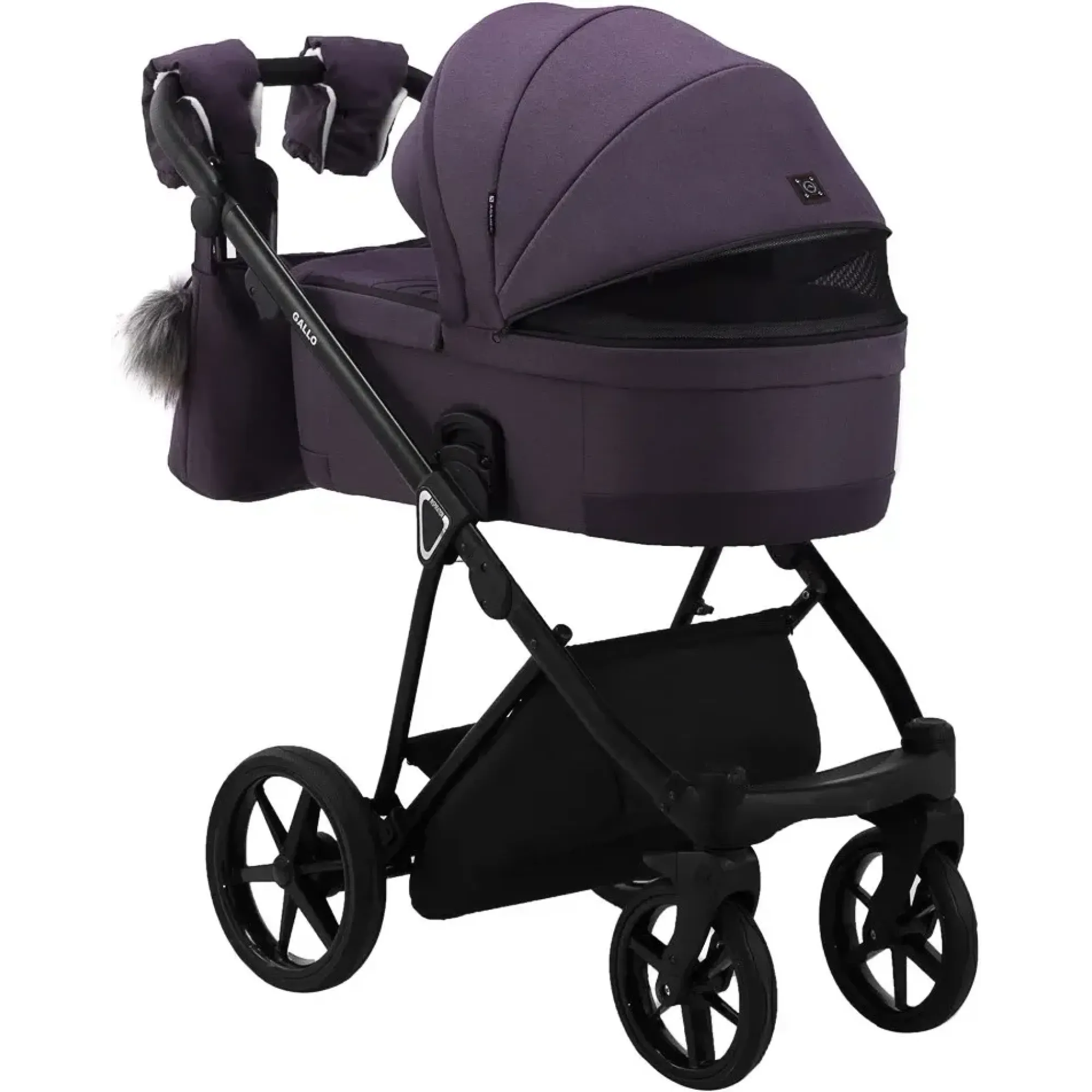 Коляска 2 в 1 Adamex Gallo Thermo GA-8 plum perfect