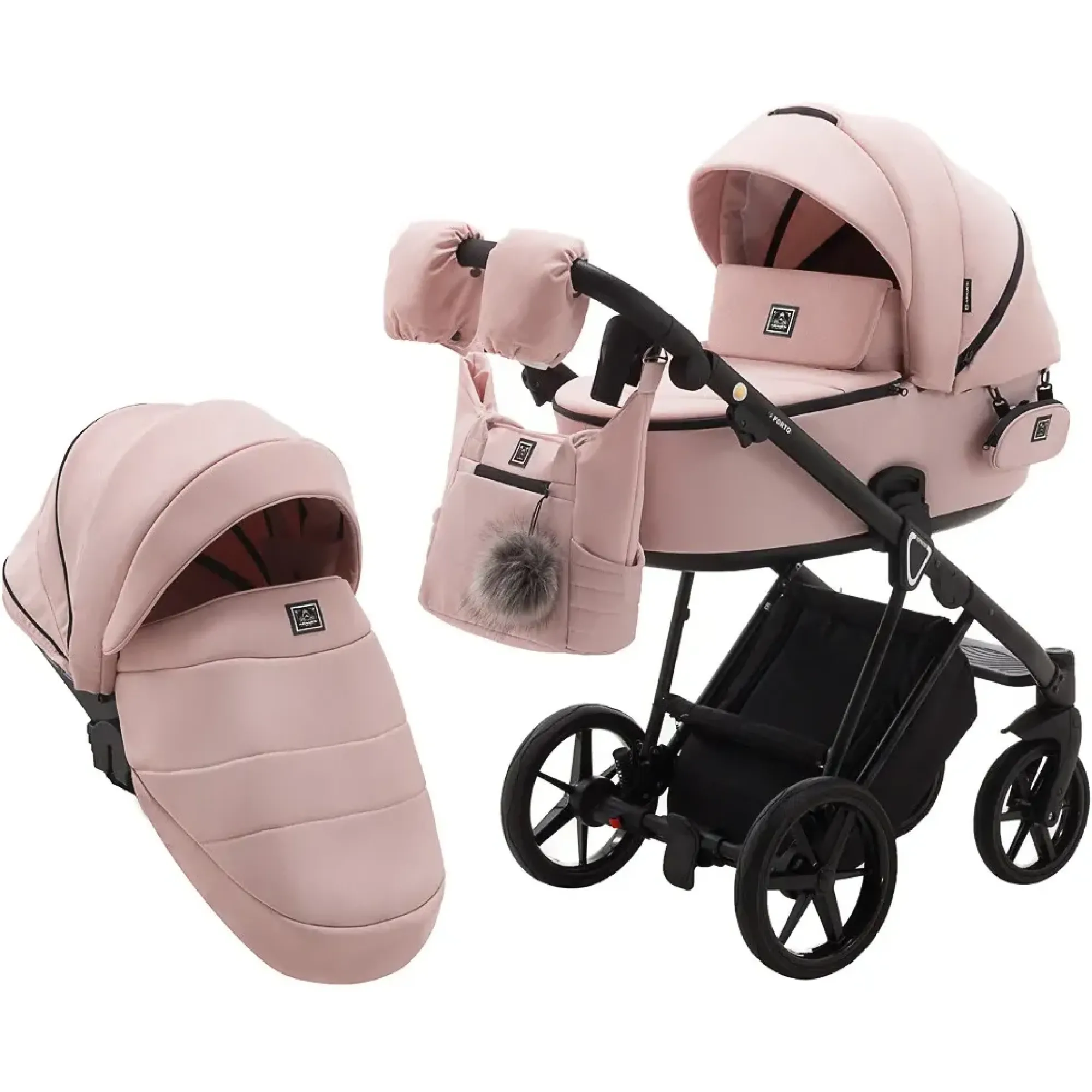 Коляска 2 в 1 Adamex Porto Lux PS-94