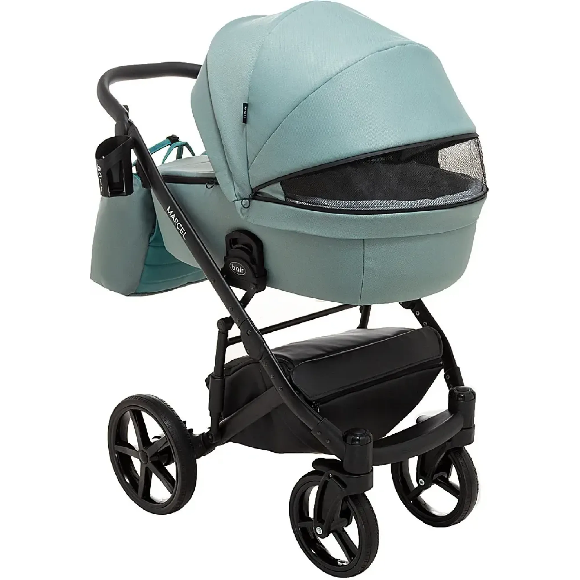 Коляска 2 в 1 Bair Marcel Soft BM-028 нефрит