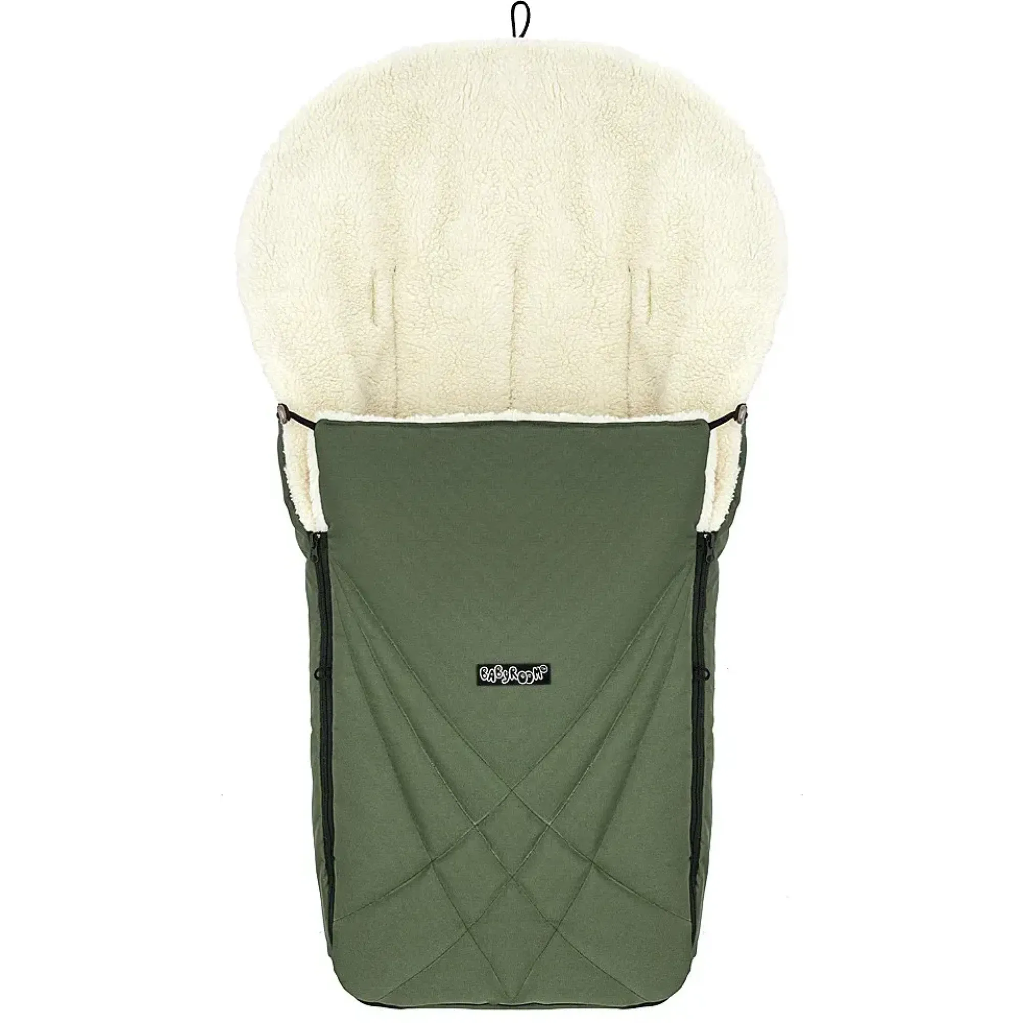 Зимовий конверт Babyroom Wool N-8 green зелений