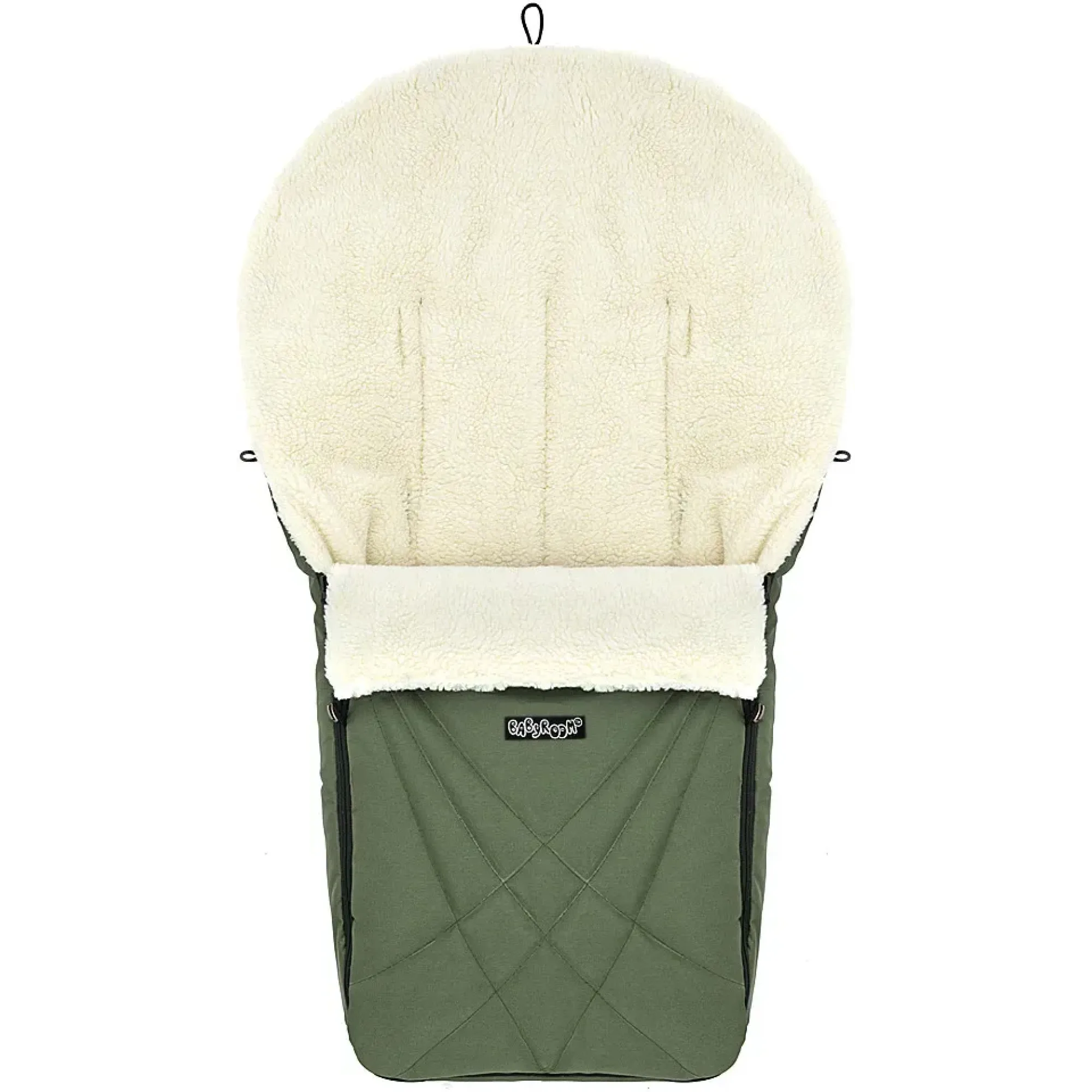 Зимовий конверт Babyroom Wool N-8 green зелений