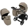 Коляска 2 в 1 Adamex Blanc Eco SA-9 темний капучино