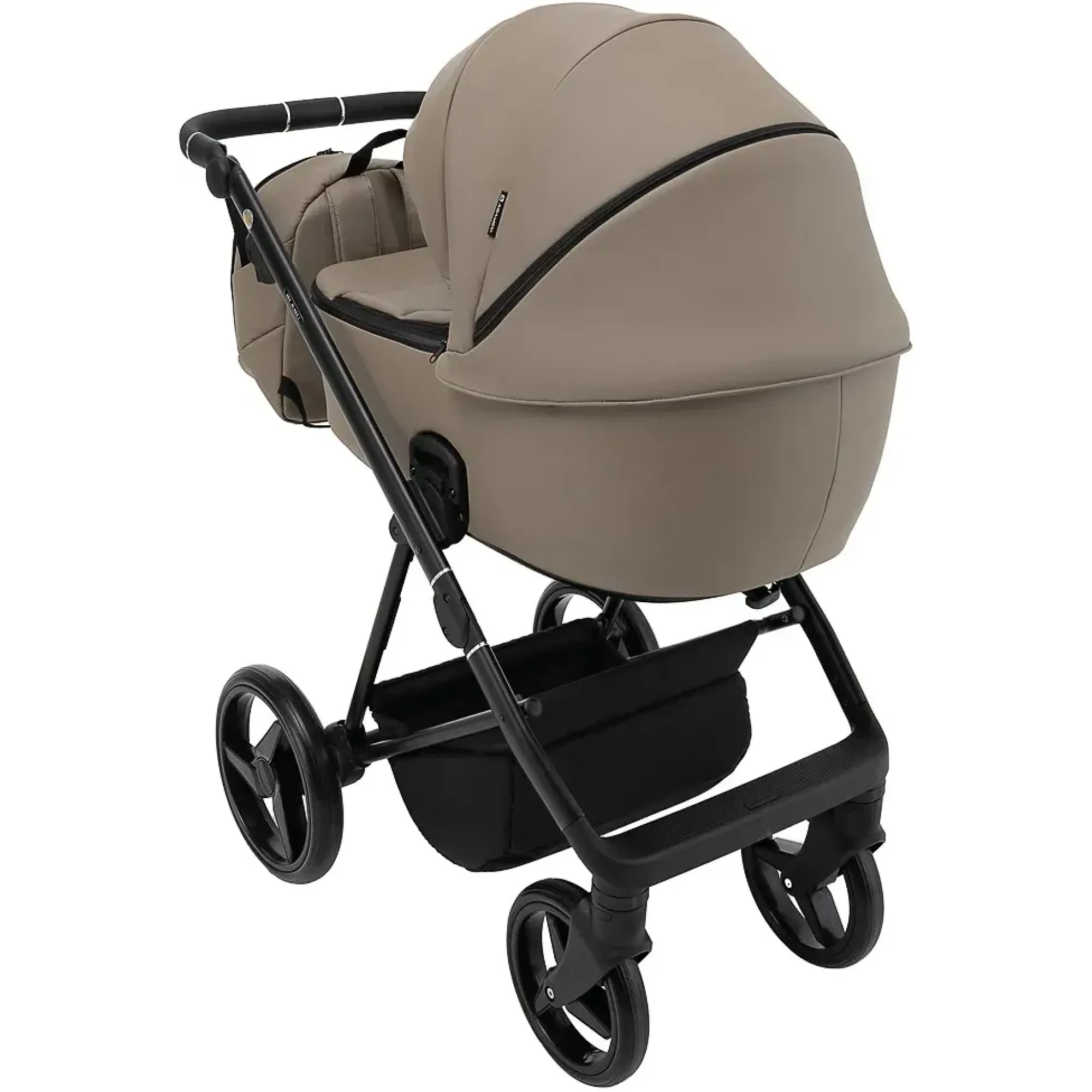 Коляска 2 в 1 Adamex Blanc Eco SA-9 темний капучино