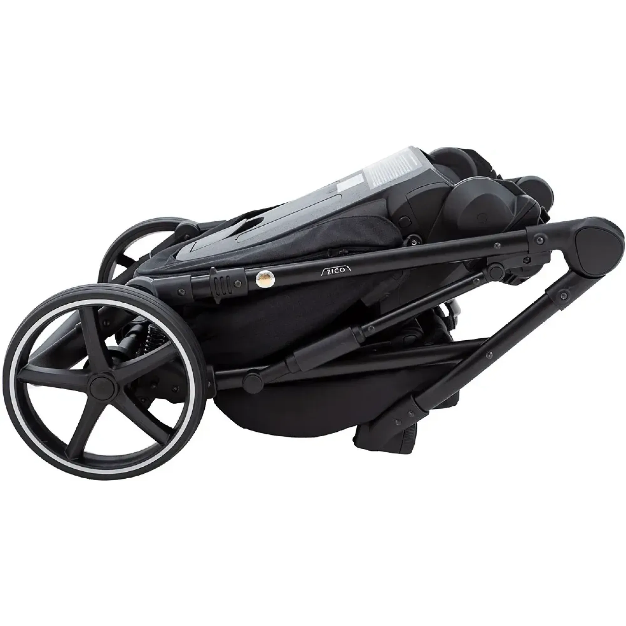 Коляска 2 в 1 Adamex Zico Lux TK-53 чорний