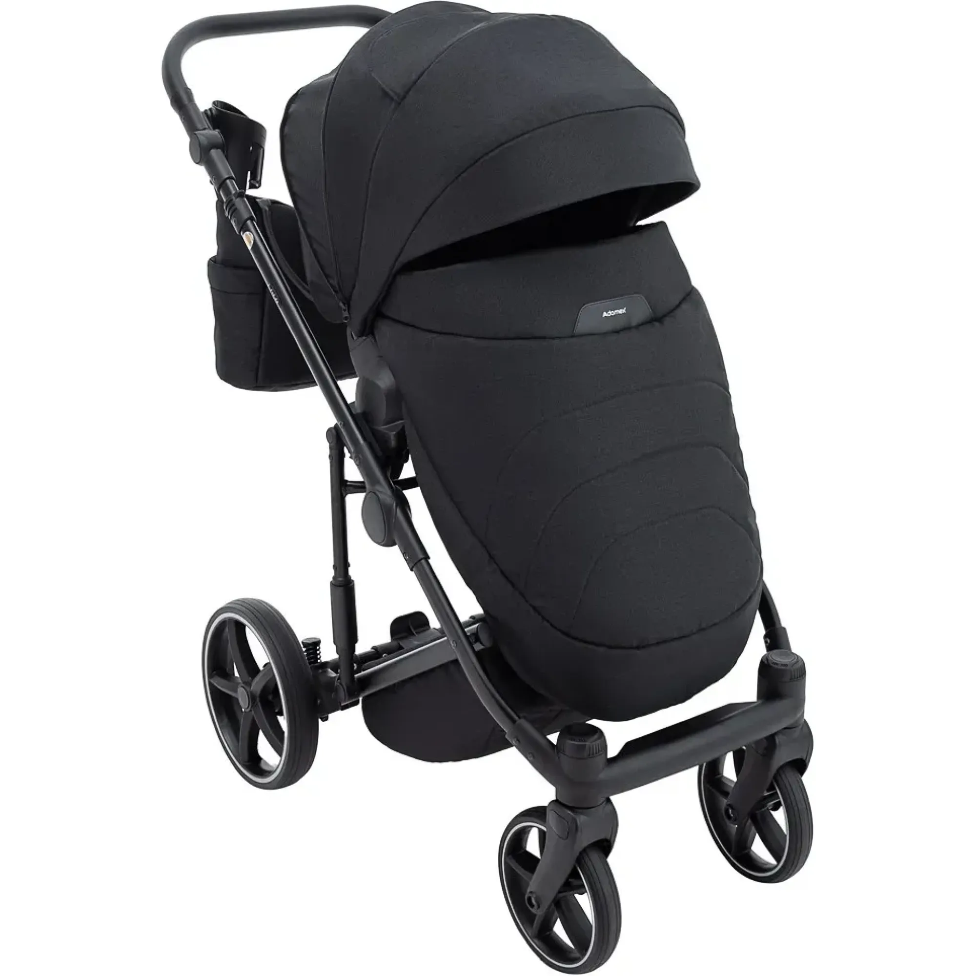 Коляска 2 в 1 Adamex Zico Lux TK-53 чорний
