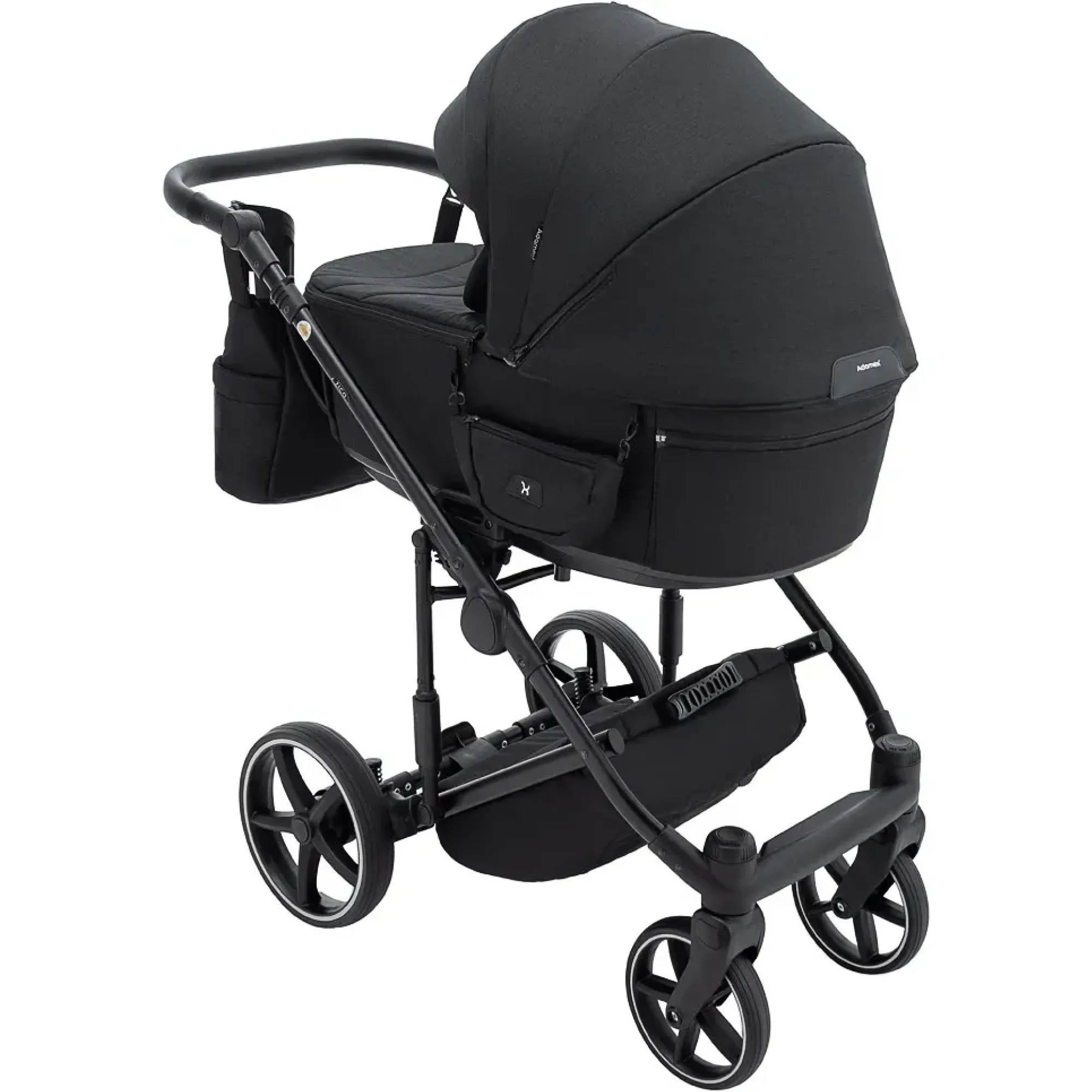 Коляска 2 в 1 Adamex Zico Lux TK-53 чорний