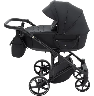 Коляска 2 в 1 Adamex Zico Lux TK-53 чорний