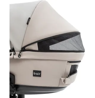 Коляска 2 в 1 для двійні Bair Kiwi DUO ECO BKD-32/33 бежевий / капучино