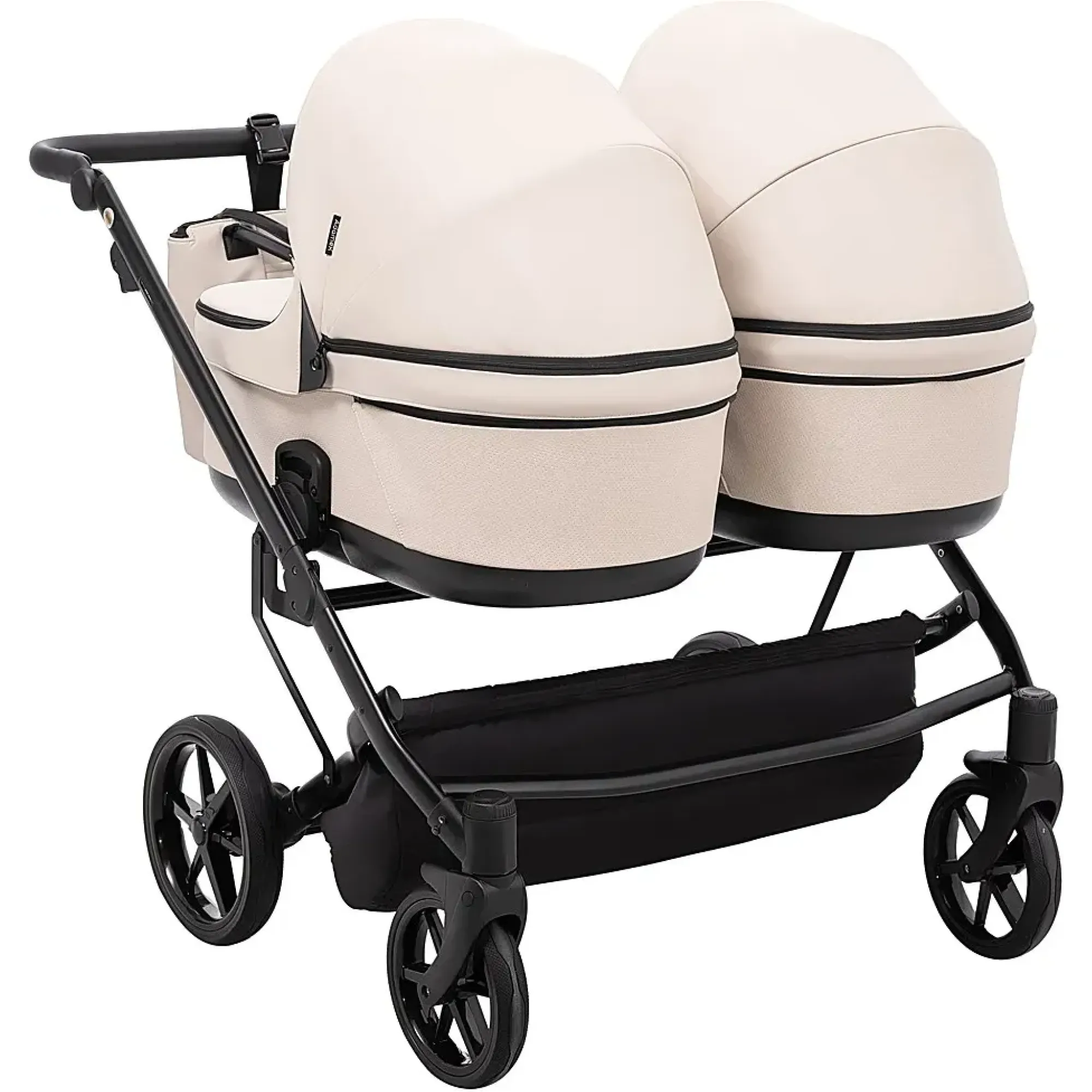 Коляска 2 в 1 для двійні Adamex Leo Duo Eco SA-7 лате
