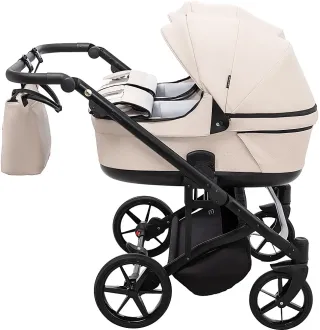 Коляска 2 в 1 для двійні Adamex Leo Duo Eco SA-7 лате