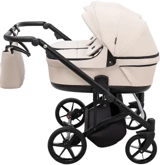 Коляска 2 в 1 для двійні Adamex Leo Duo Eco SA-7 лате