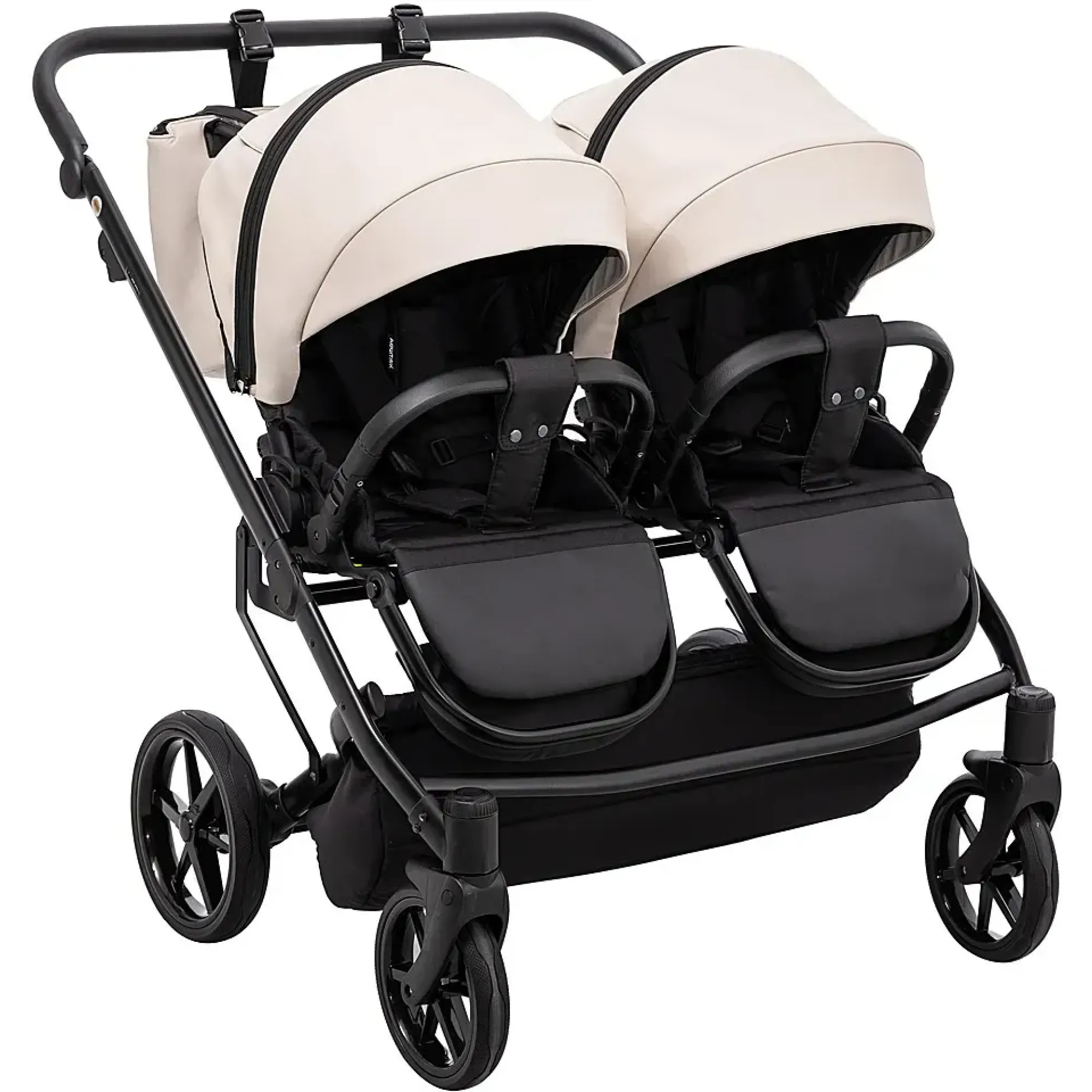 Коляска 2 в 1 для двійні Adamex Leo Duo Eco SA-7 лате