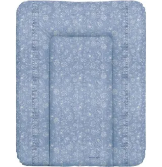 Повивальний матрац мʼякий Ceba Baby Soft changing mat small (50x70 cm) W-143-119-592 denim style boho blue